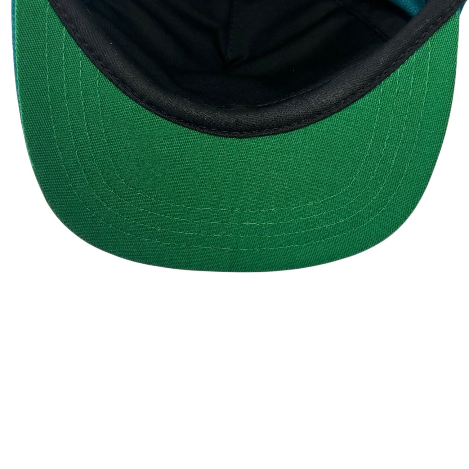 Rhude Rally Prix SnapBack Trucker Hat Teal