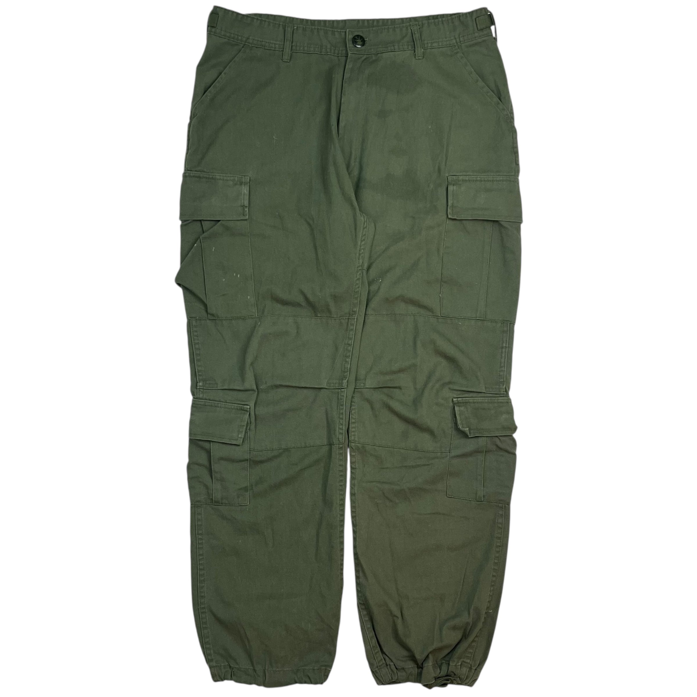 Vintage Cargo Pants Army Green
