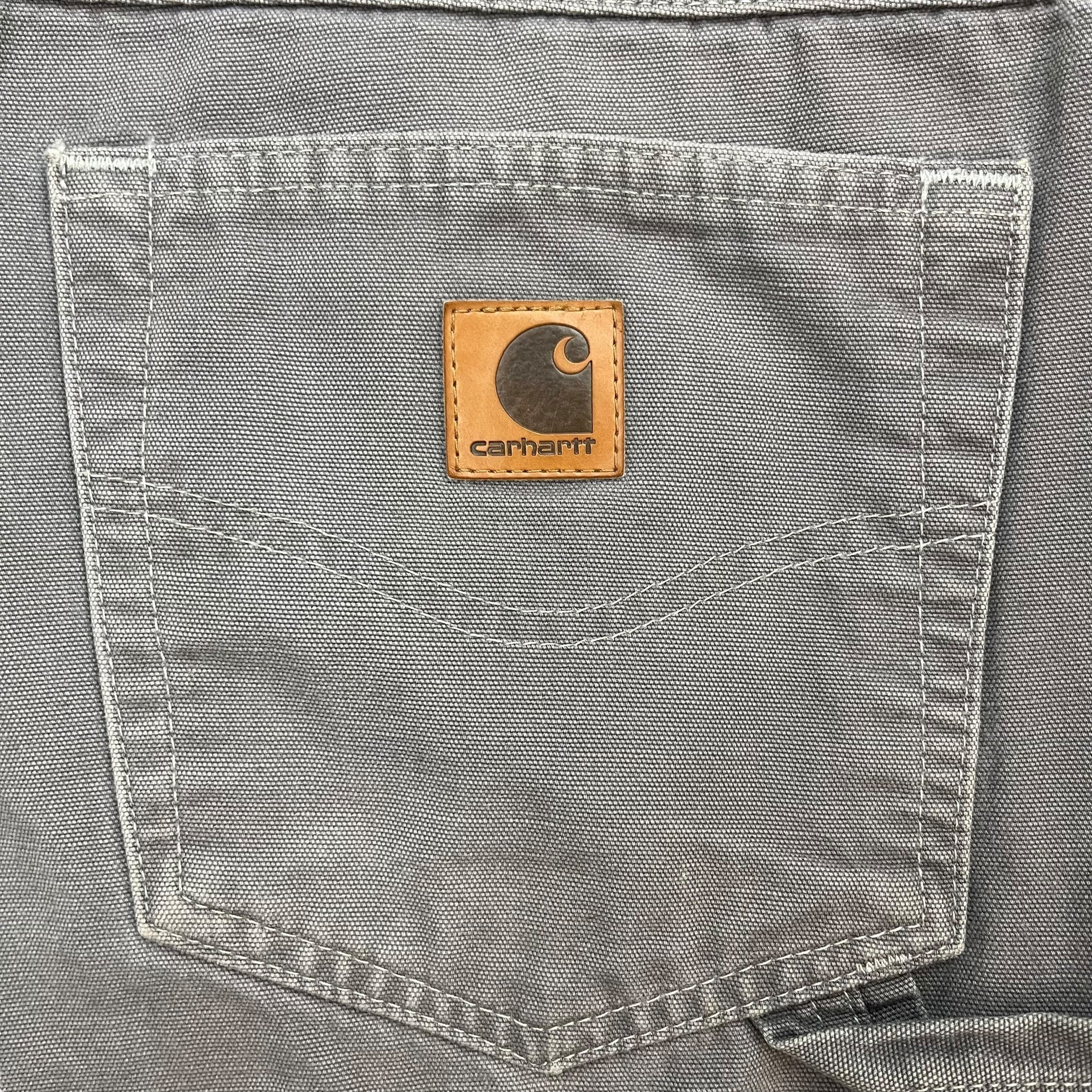 Vintage Carhartt Dungaree Pants Grey