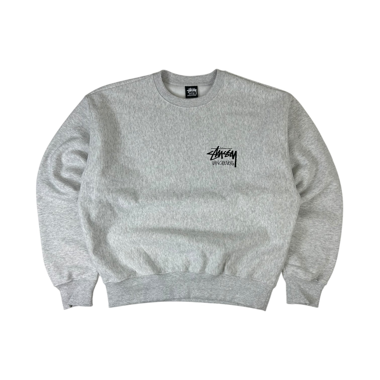 Stussy Vancouver Chapter Crewneck Ash Heather