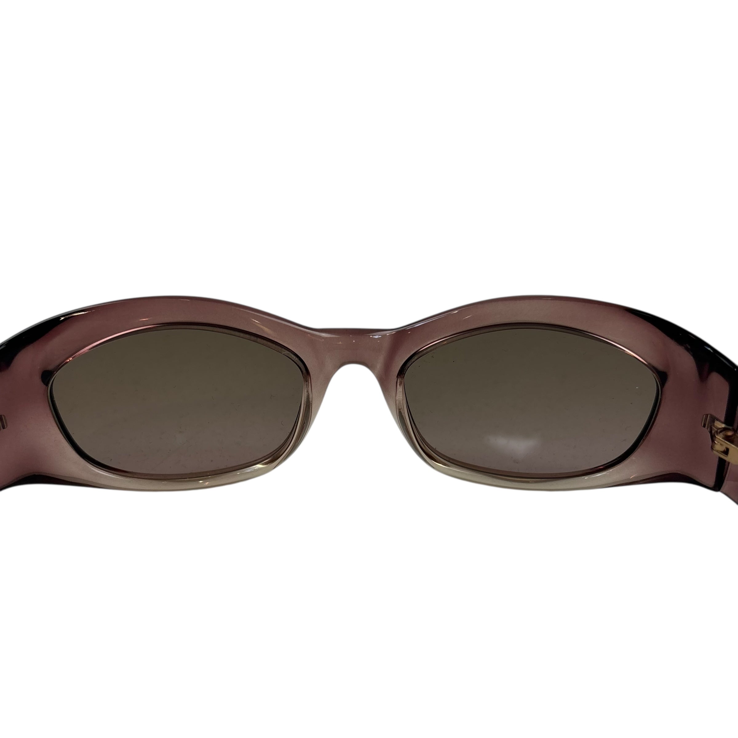 Gucci Translucent Pink Gradient GG 2432/S Tinted Sunglasses