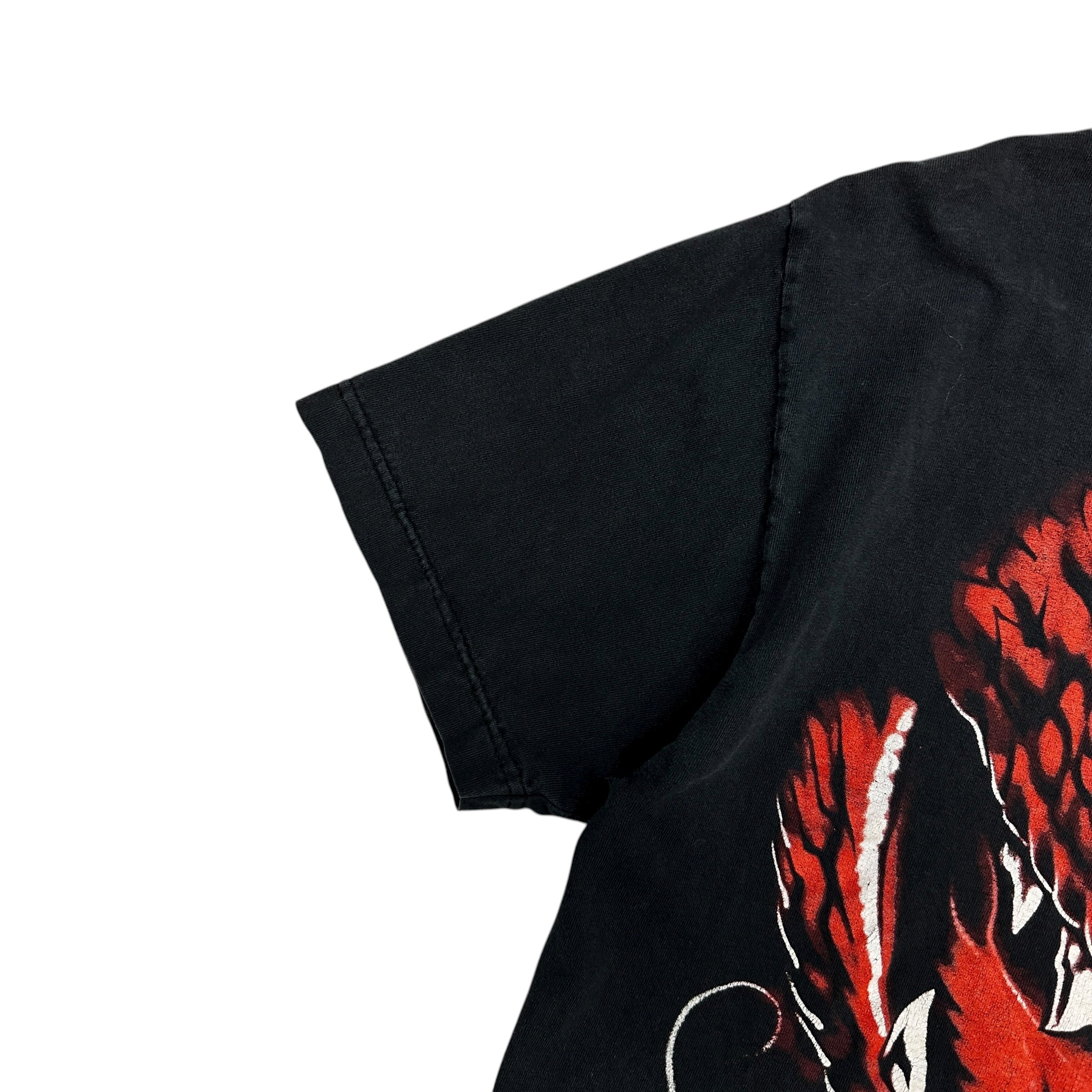2002 WWE Rob Van Dam Dragon Wrestling Tee
