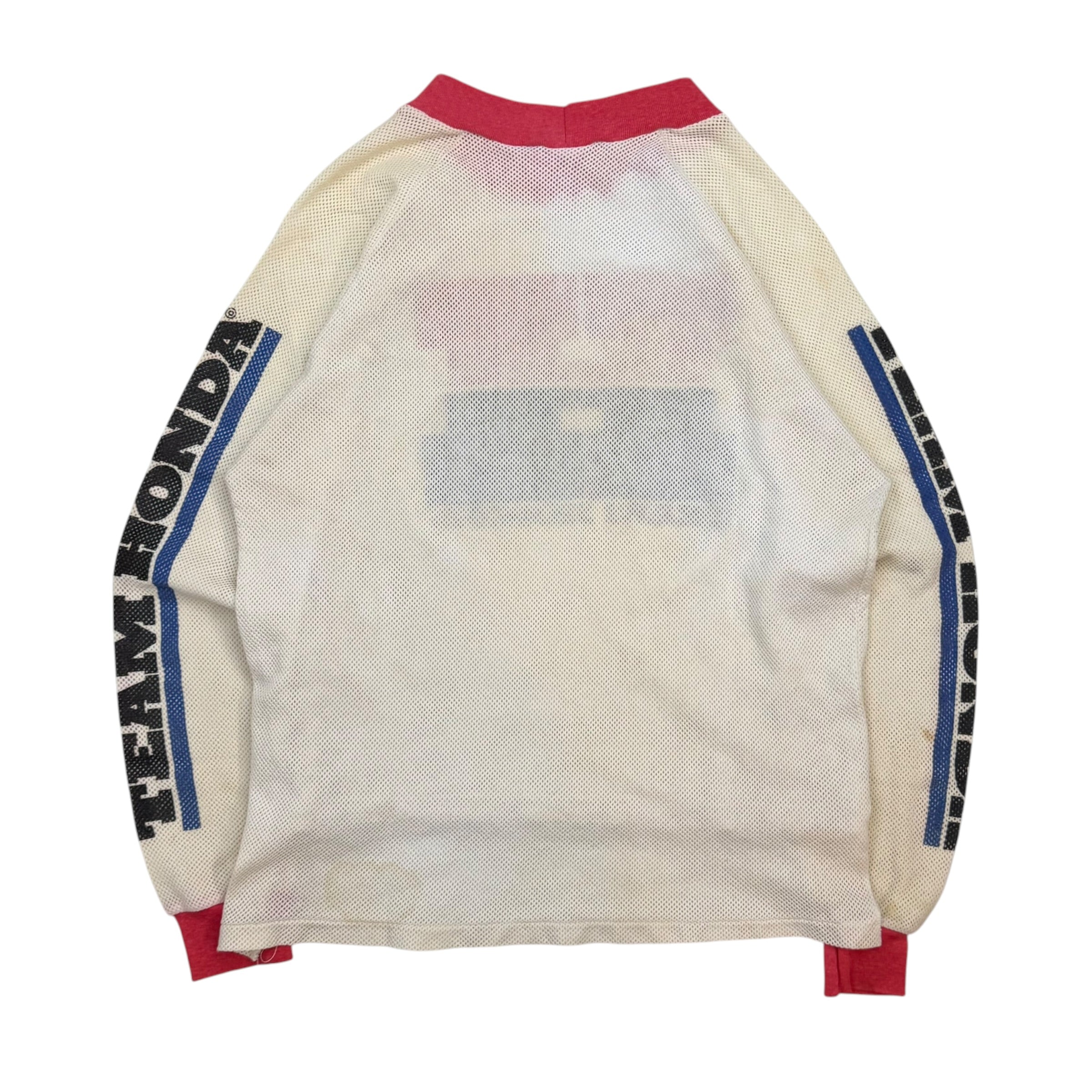 Vintage Honda Racing Team Mesh Jersey White