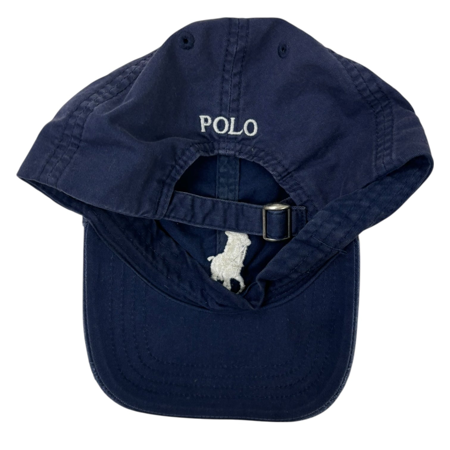 Vintage Polo Ralph Lauren StrapBack Hat Navy