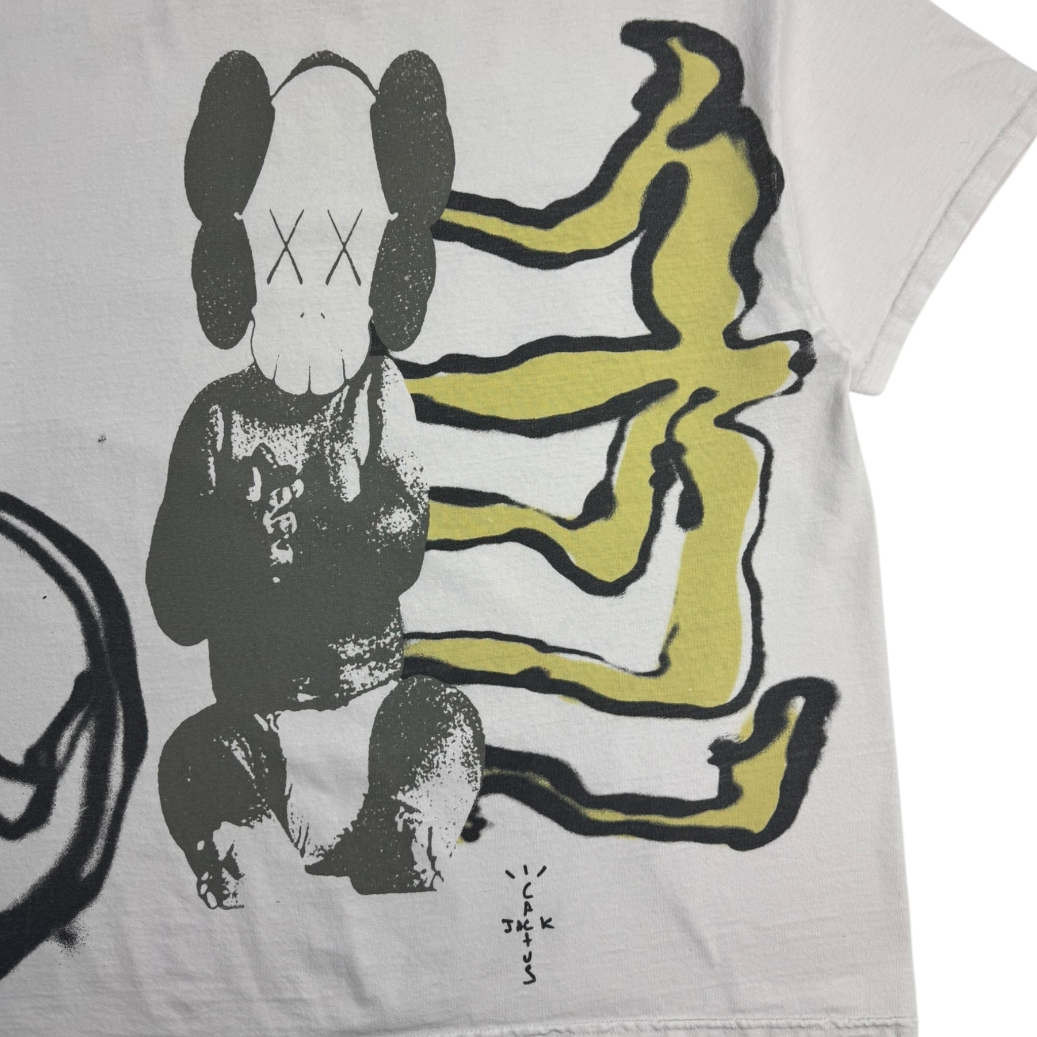 Travis Scott Cactus Jack x Kaws For Fragment Tee
