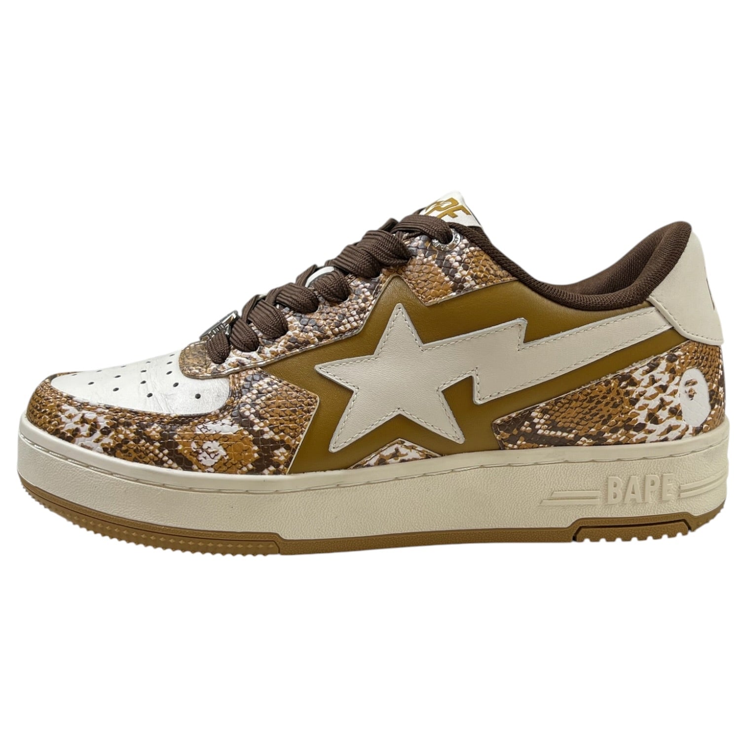 A Bathing Ape Bapesta SSENSE Exclusive Brown