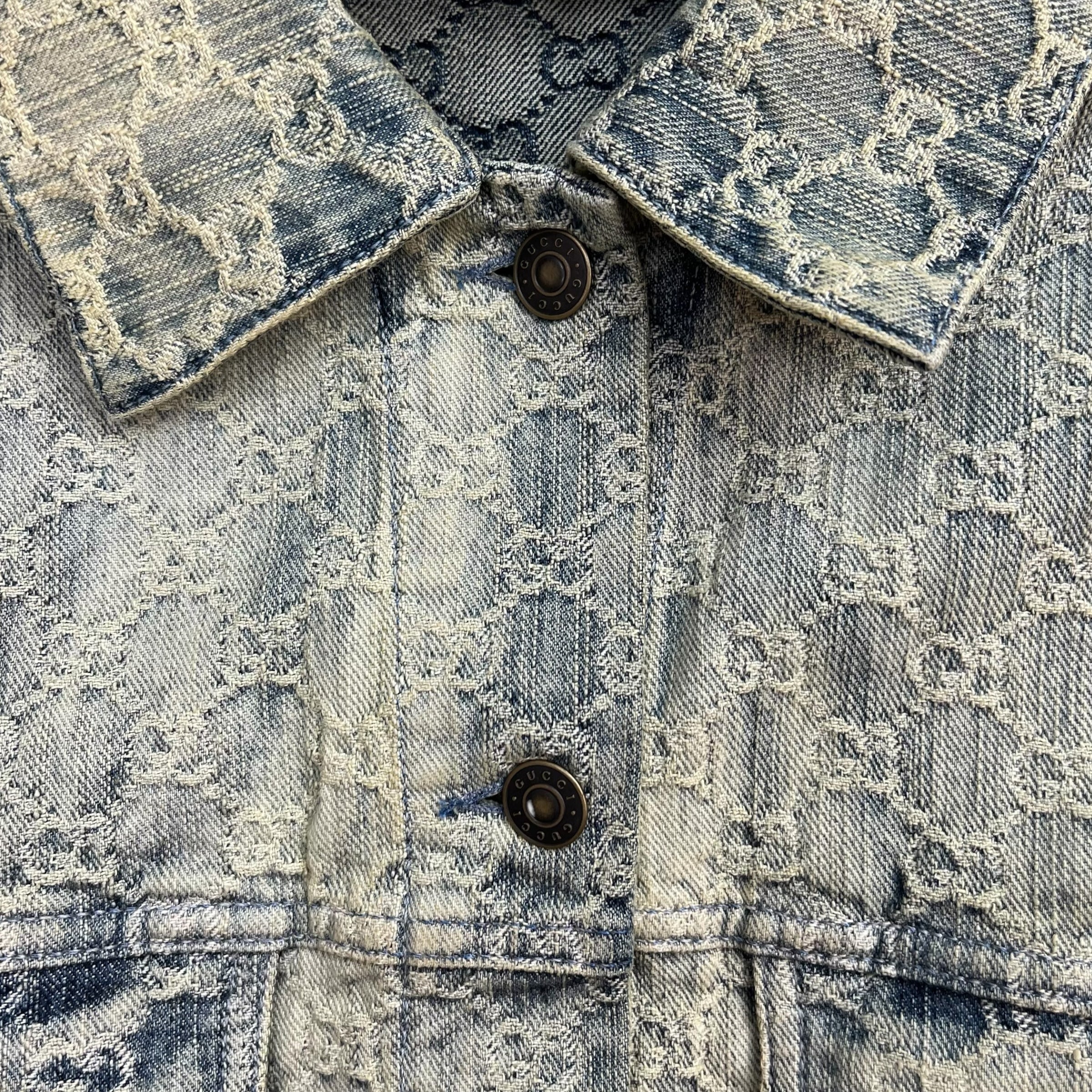 Gucci Monogram Denim Jacket