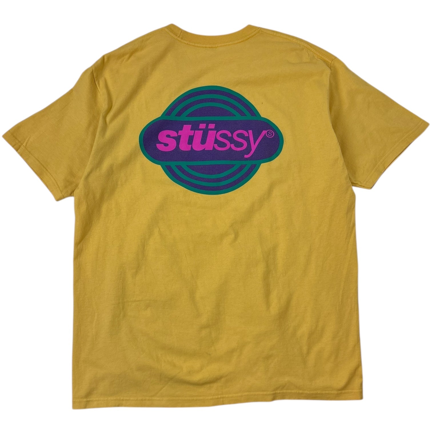 Stussy Circuit T-Shirt Yellow
