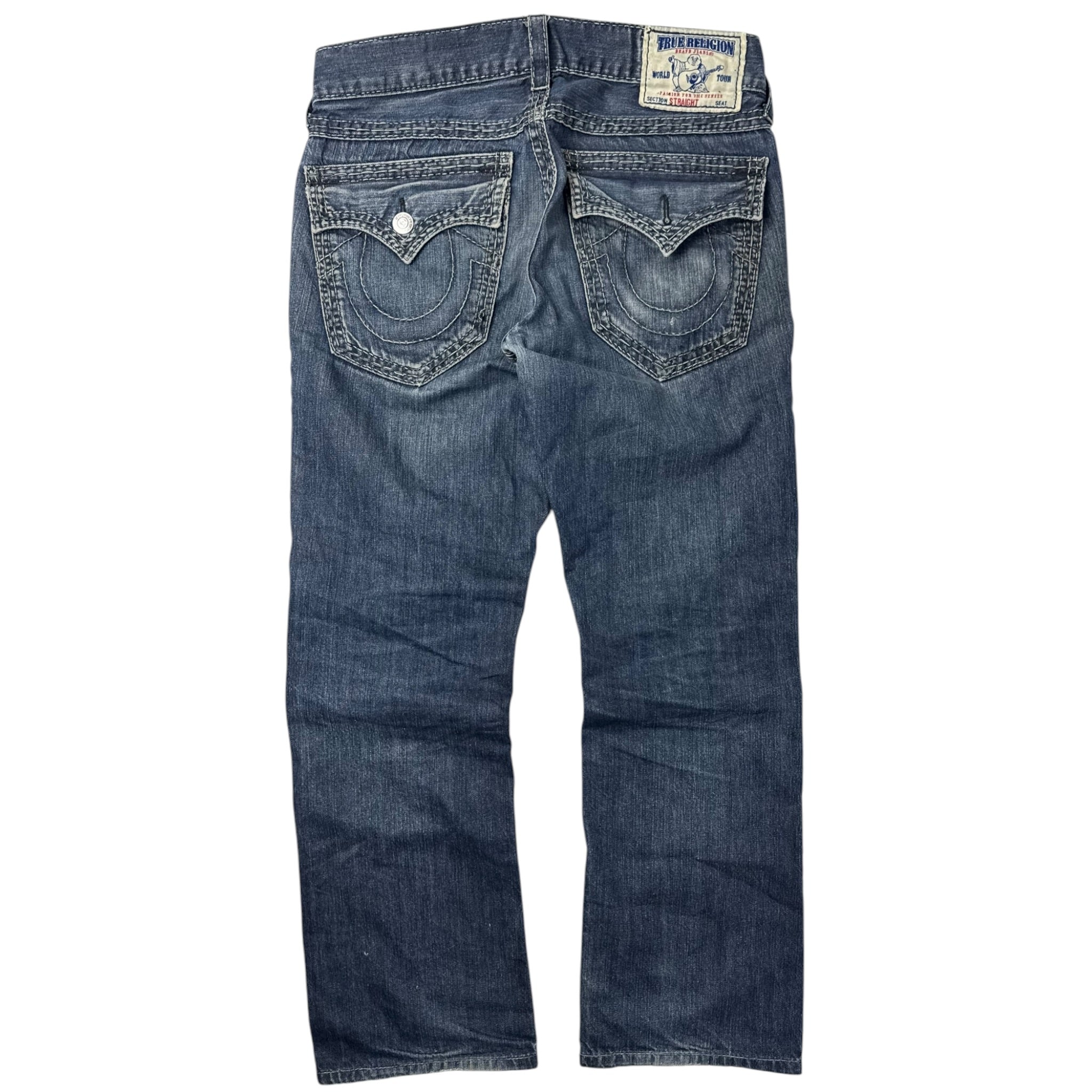 Y2K True Religion Straight Cut Denim Navy