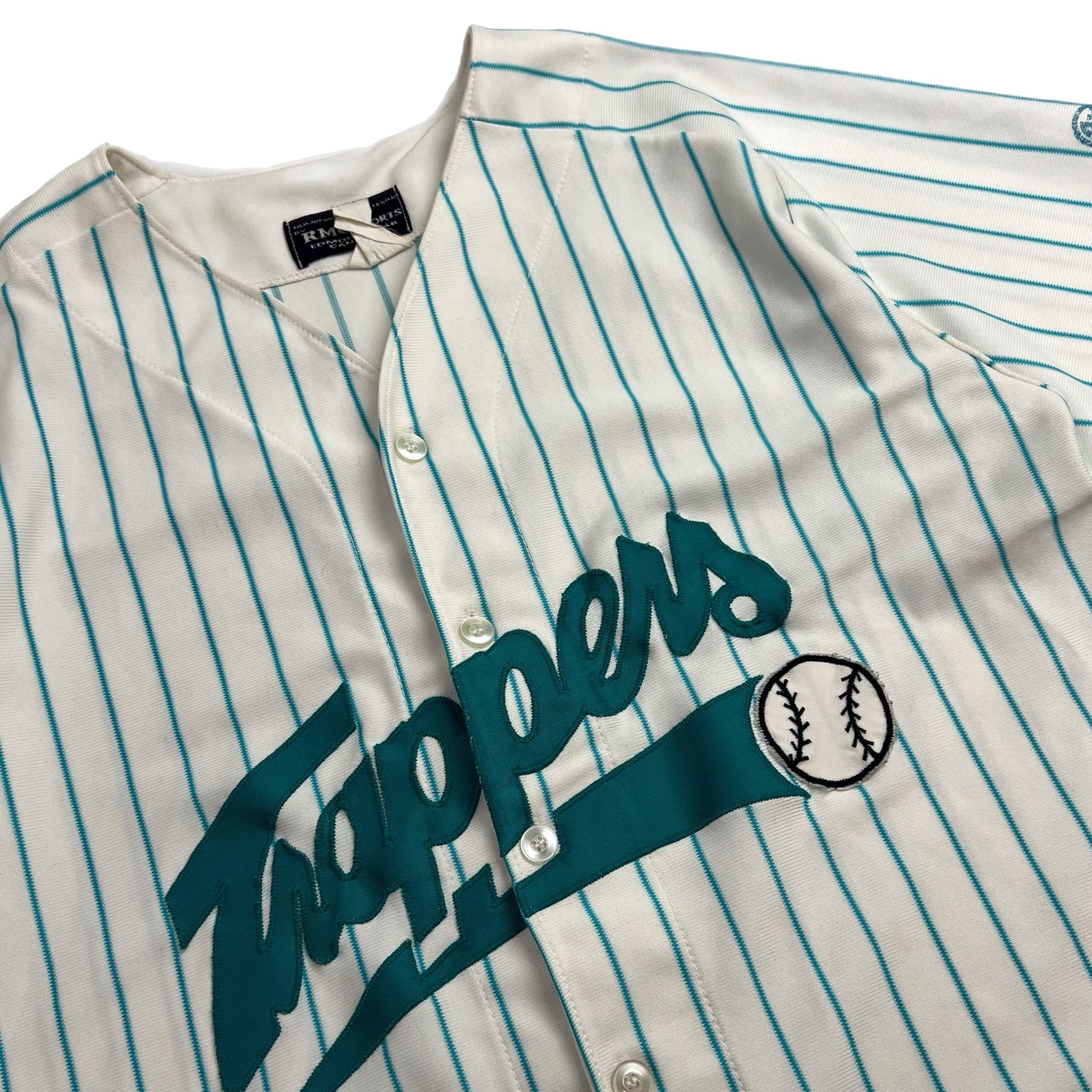Vintage Edmonton Trappers Baseball Jersey
