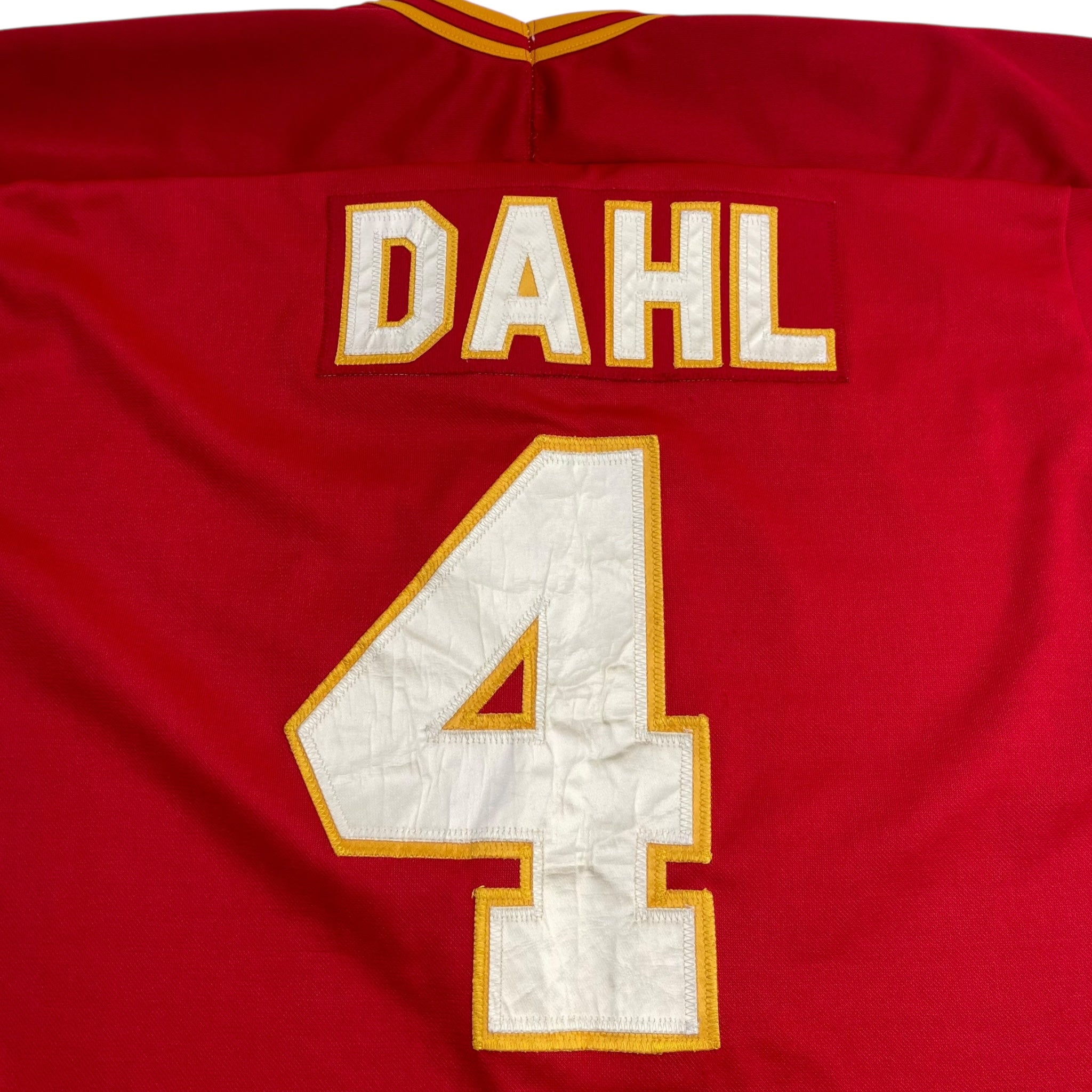 Vintage Calgary Flames Kevin Dahl CCM NHL Jersey
