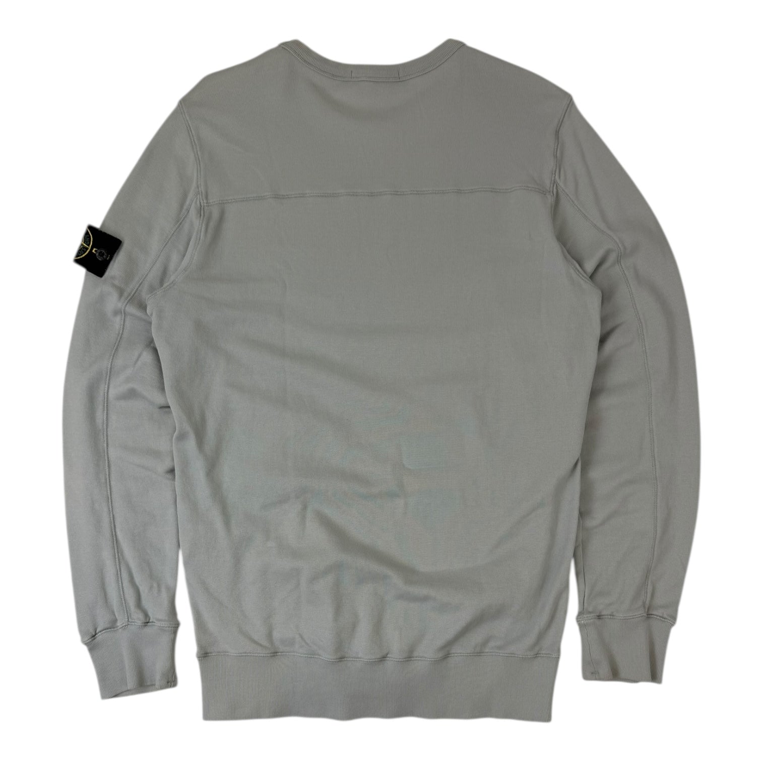 Stone Island Patch Logo Crewneck Cream