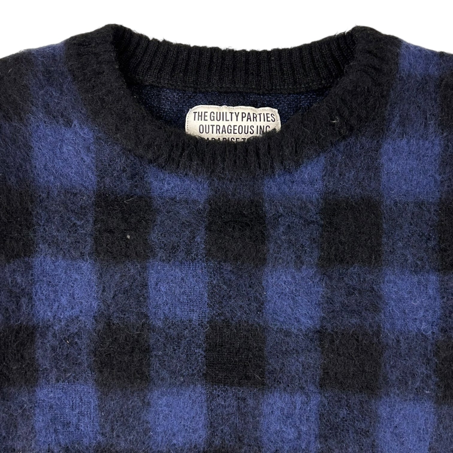 The Guilty Parties Paradise Wool Sweater Blue