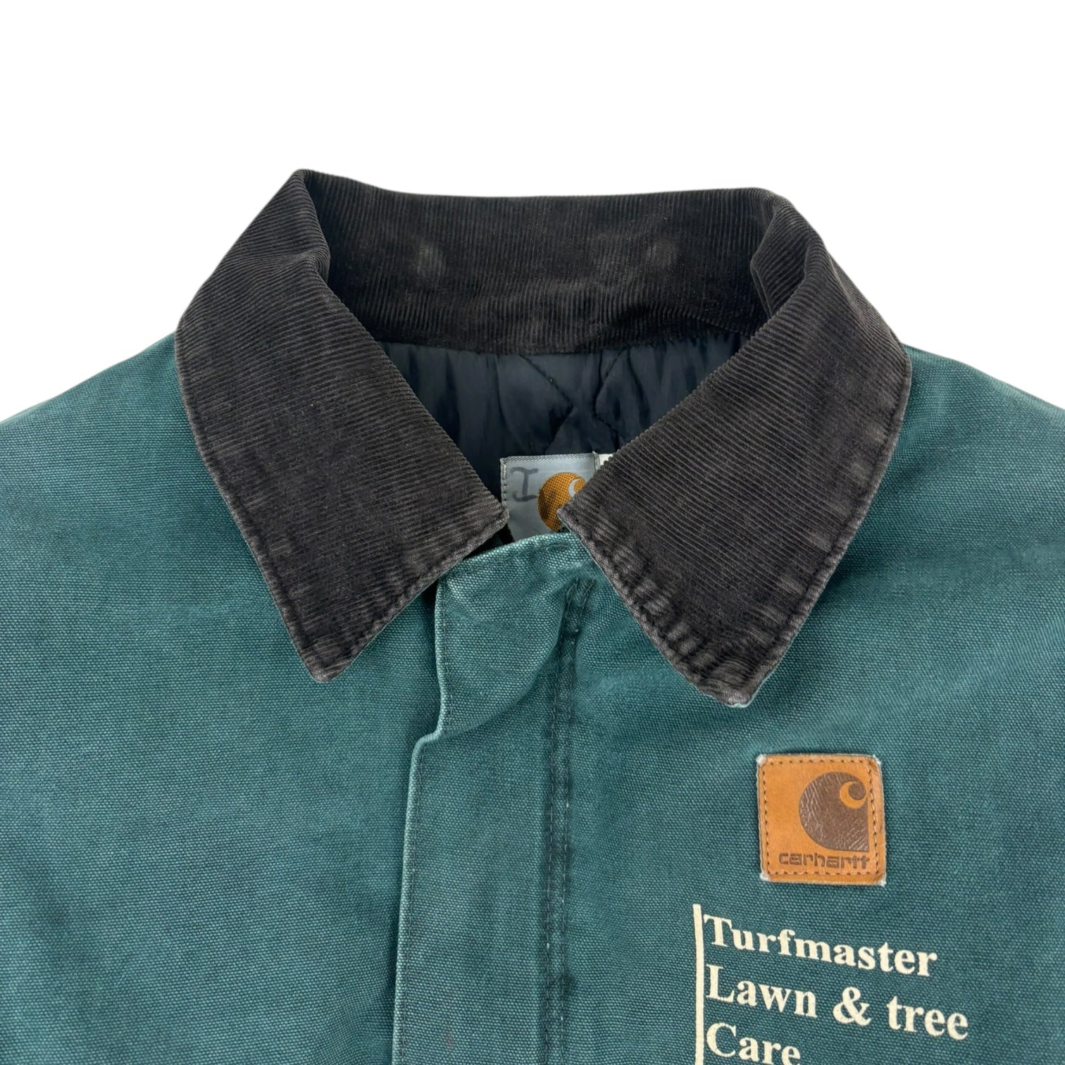 Vintage Carhartt “Turfmaster” Arctic Work Jacket Teal