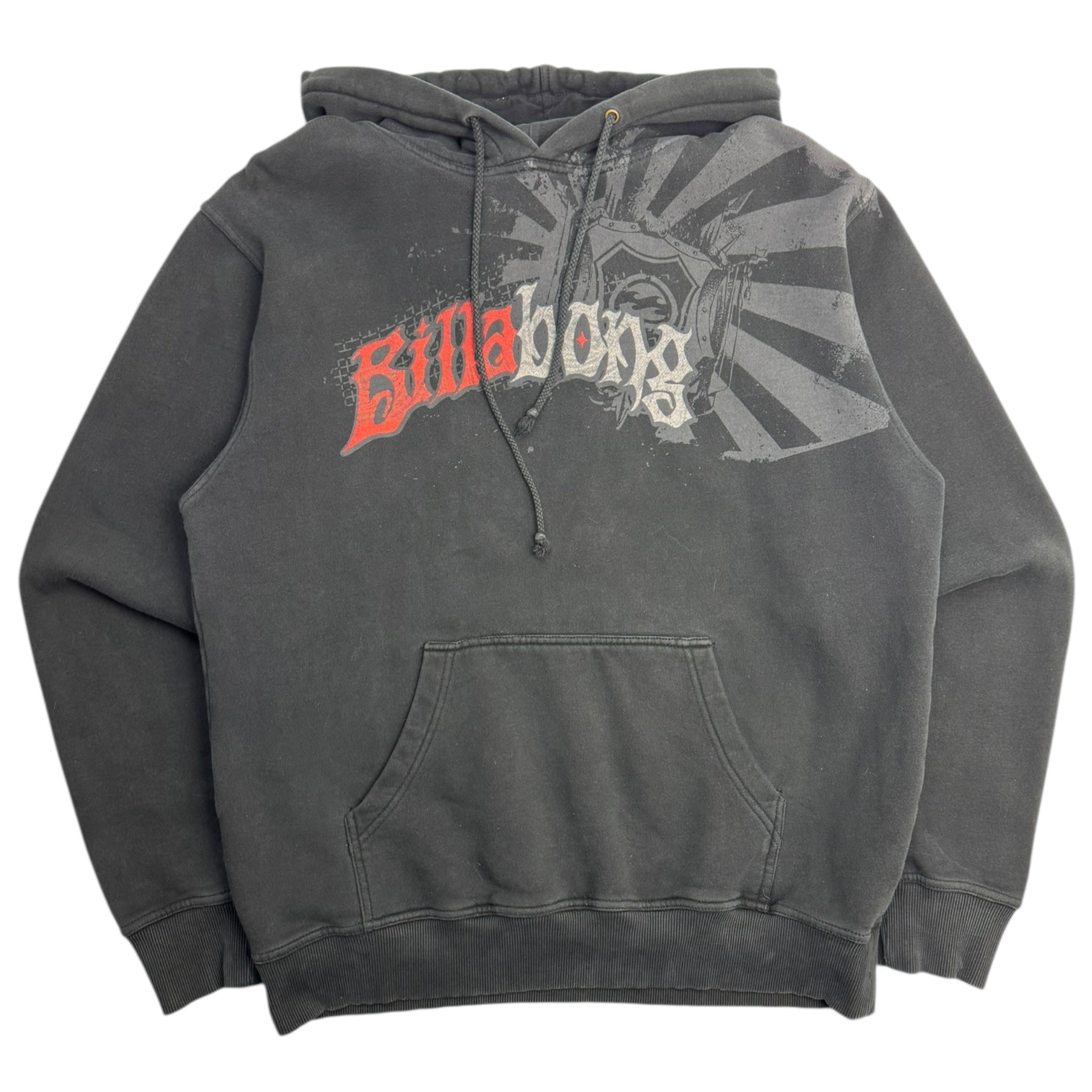 Y2K Billabong Rising Sun Cyber Surf Hoodie