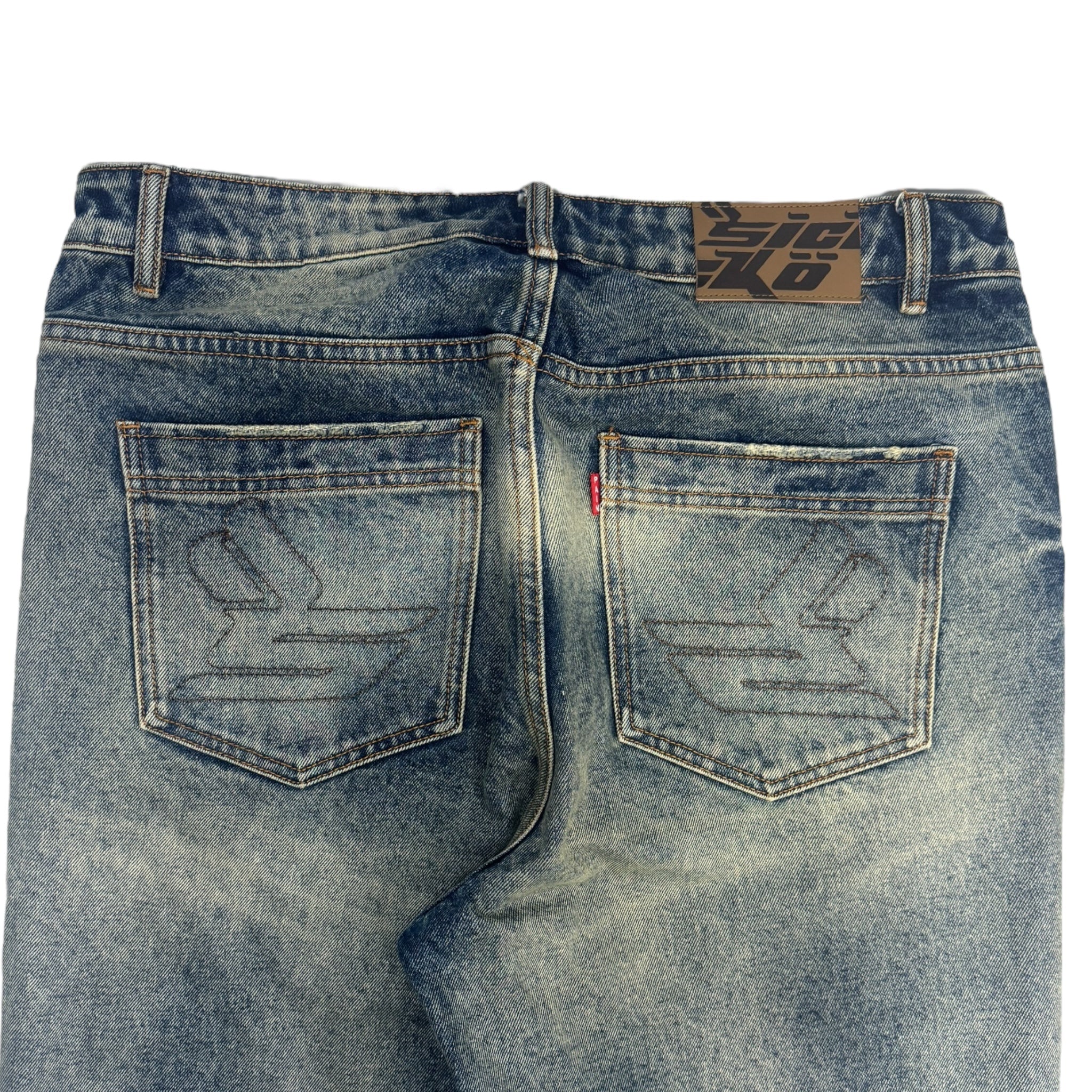Sicko Born from Pain Chainstitched Denim