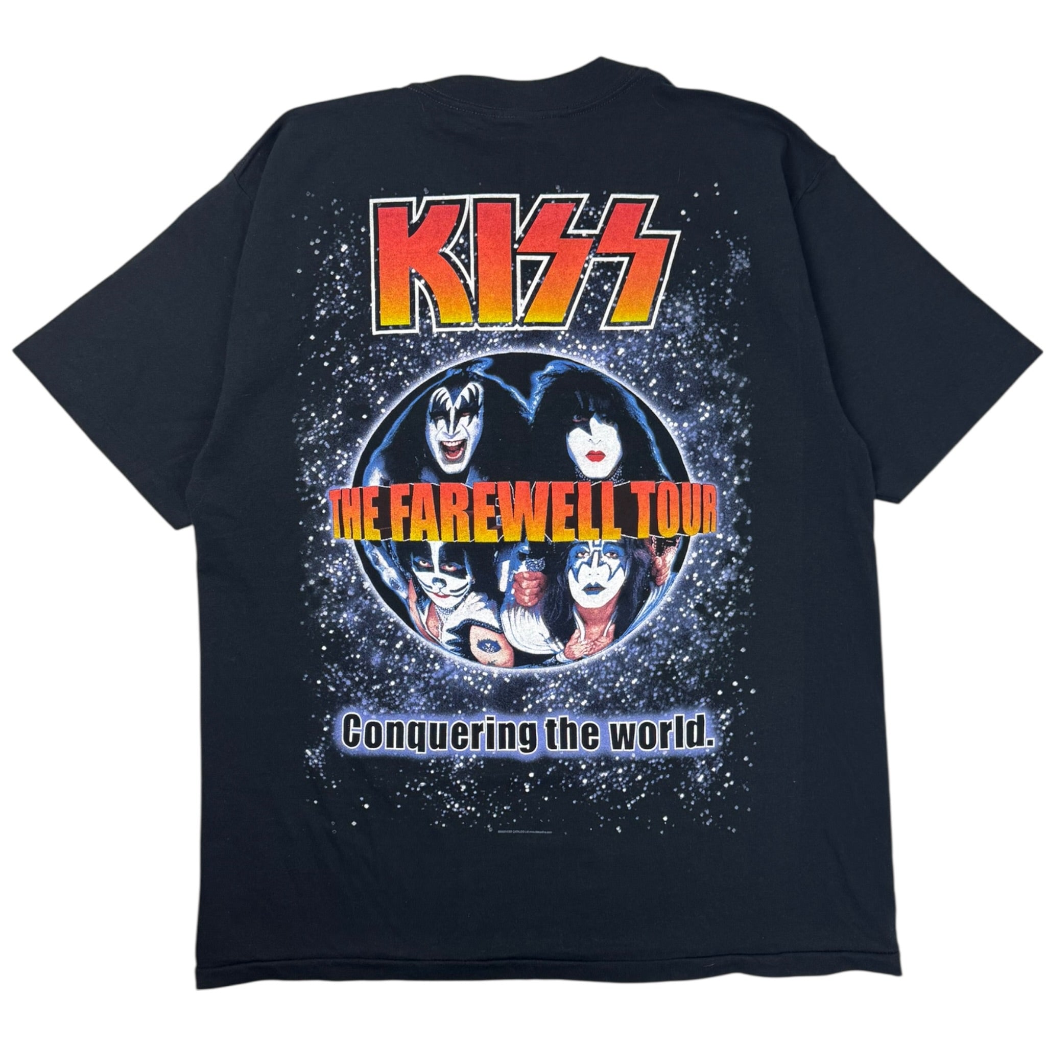 2000 Kiss ‘The Farewell Tour’ Rock Band T-Shirt