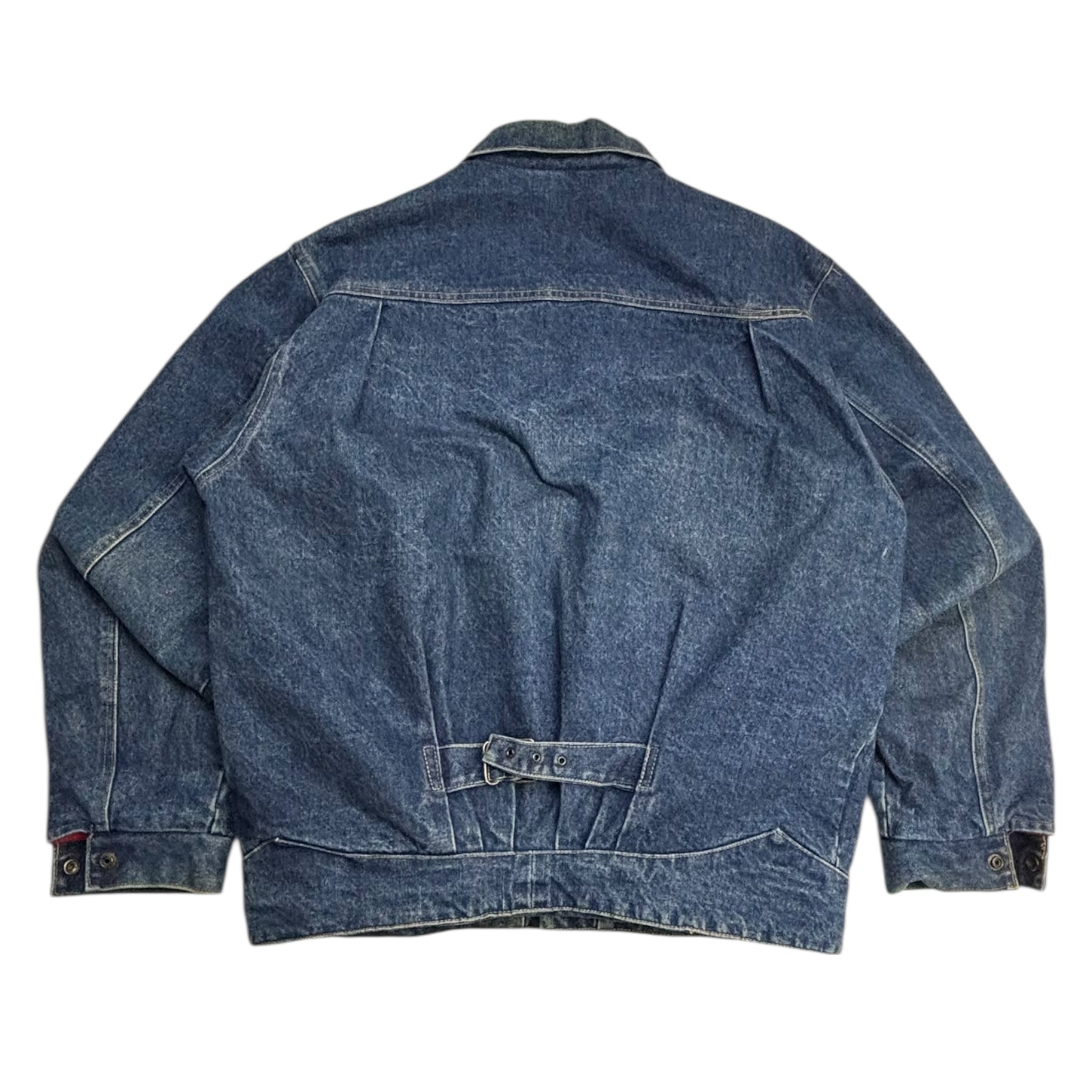 Vintage Saharah Club Denim Jacket Dark Washed