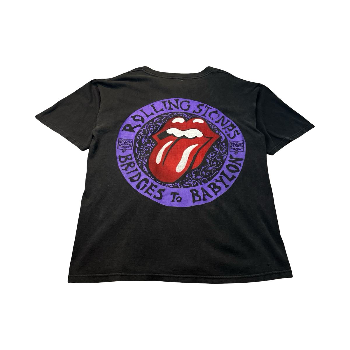 1998 Rolling Stones Bridges To Babylon Tour Tee