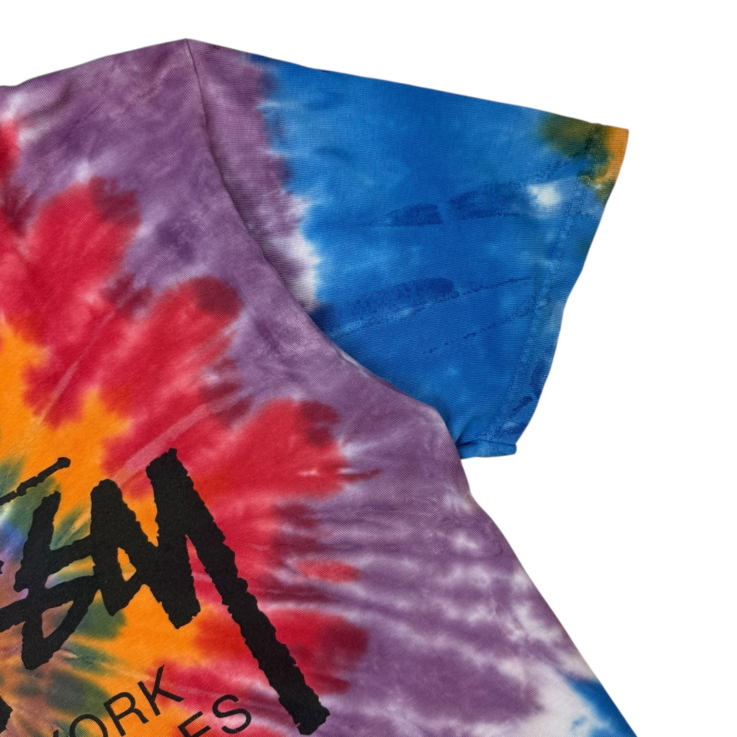 Stussy World Tour Swirls Tee Orange