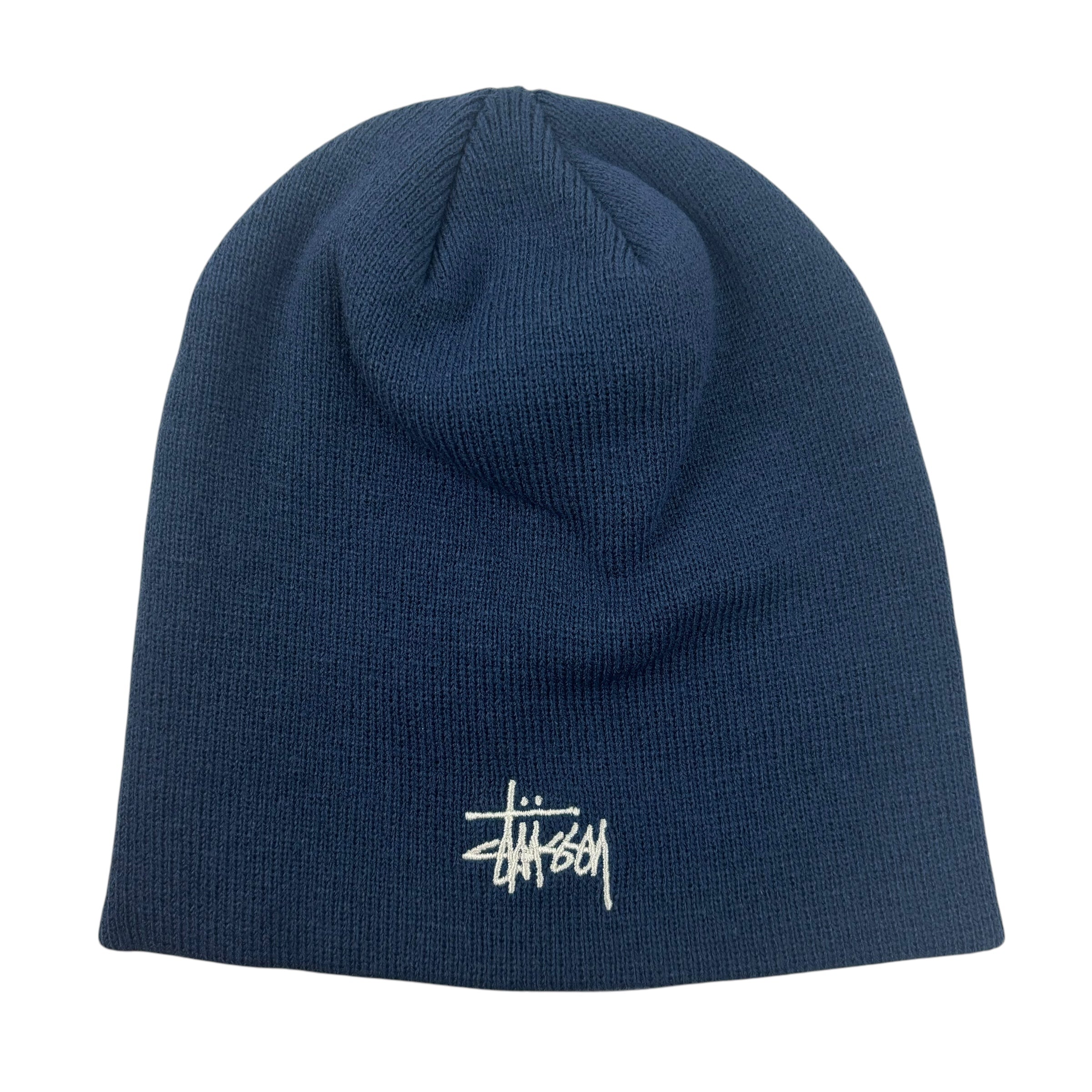 Stüssy Basic Skullcap Beanie Deep Blue