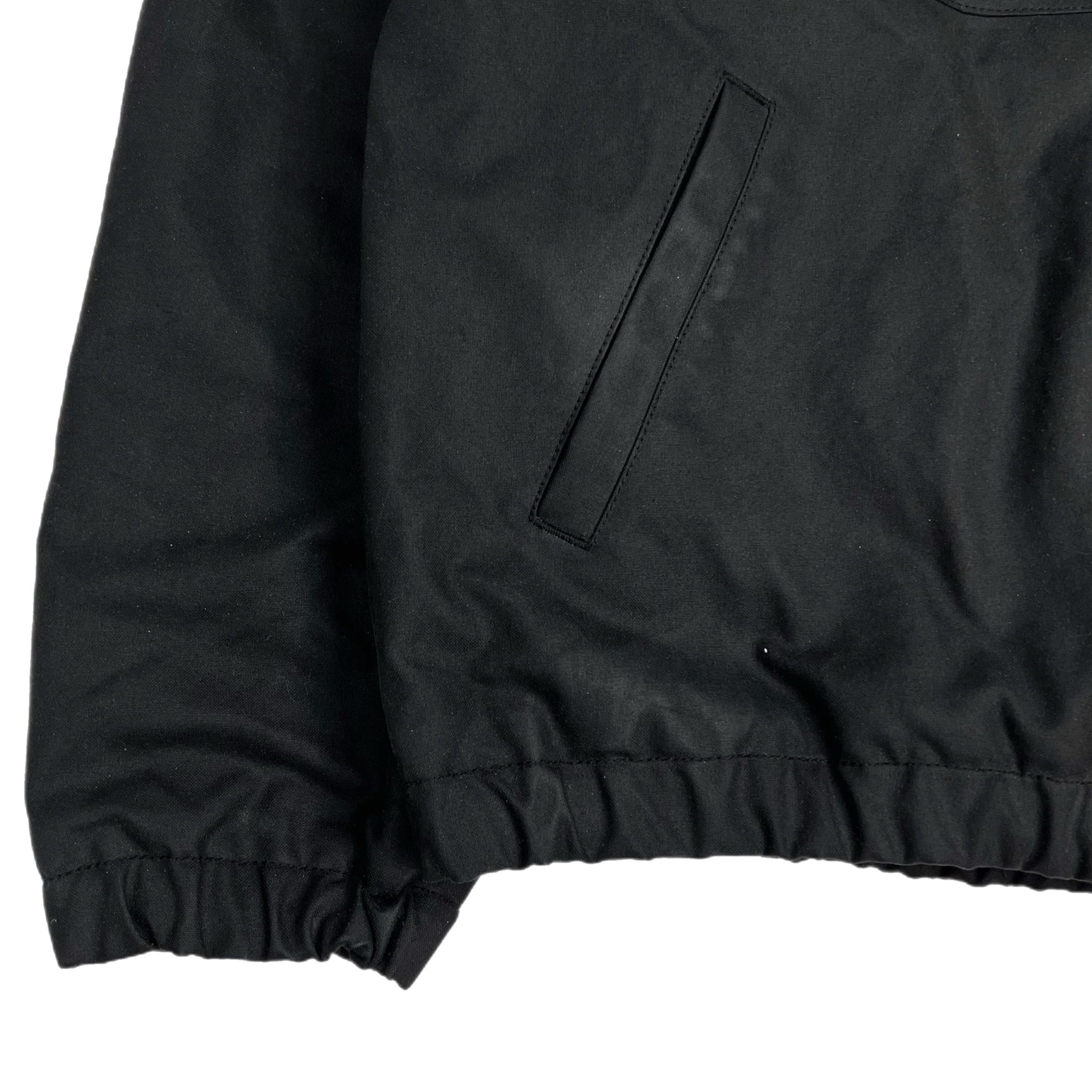 Stussy Waxed Cotton Work Jacket Black FW25
