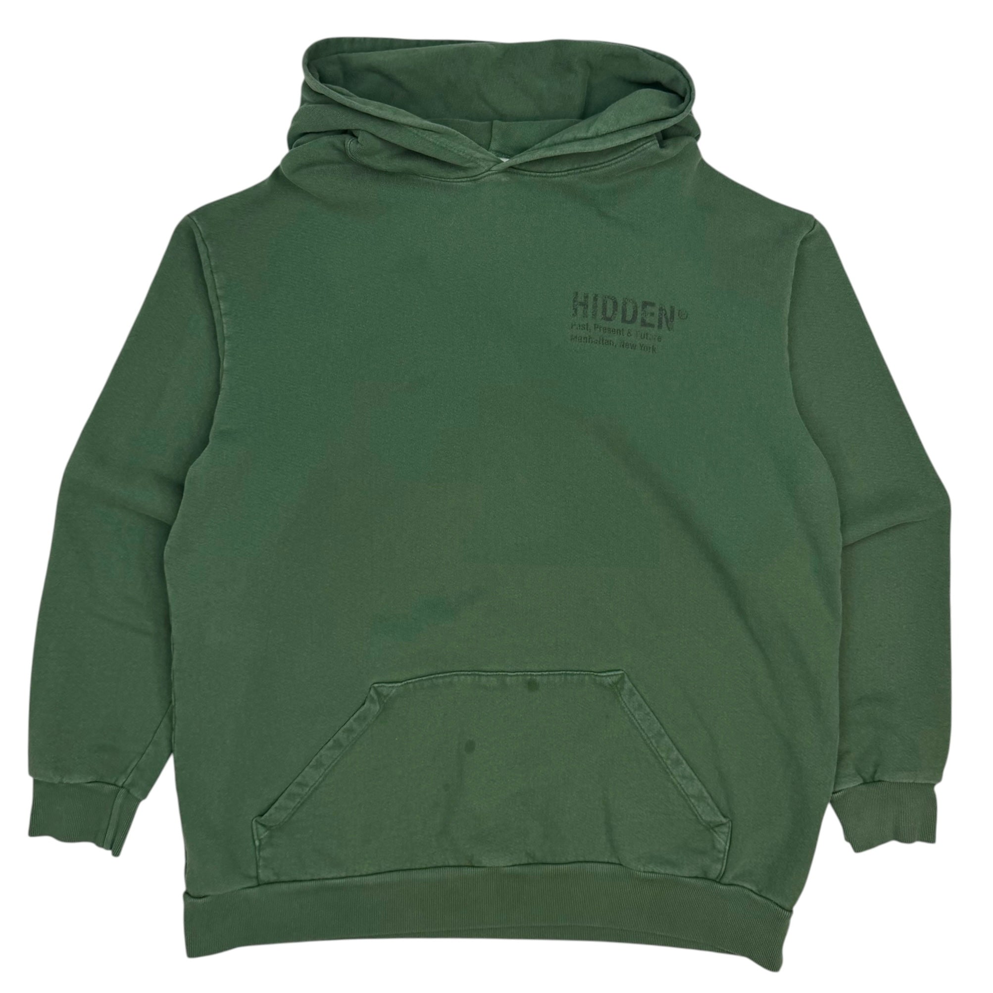 Hidden NY Paisley Logo Hoodie Green