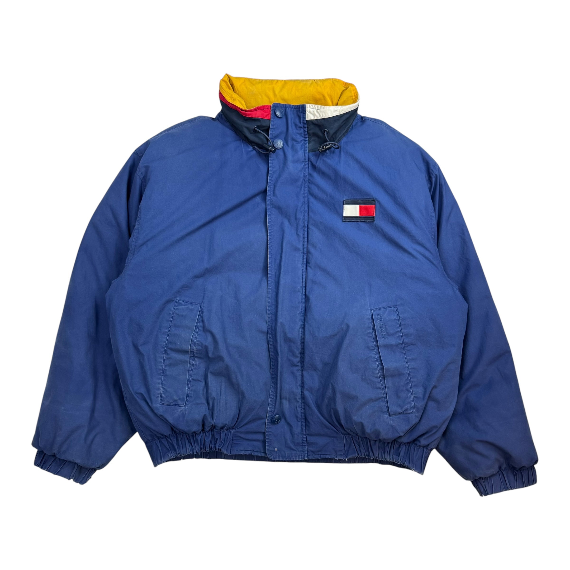 Vintage Tommy Hilfiger Down Puffer Jacket Blue