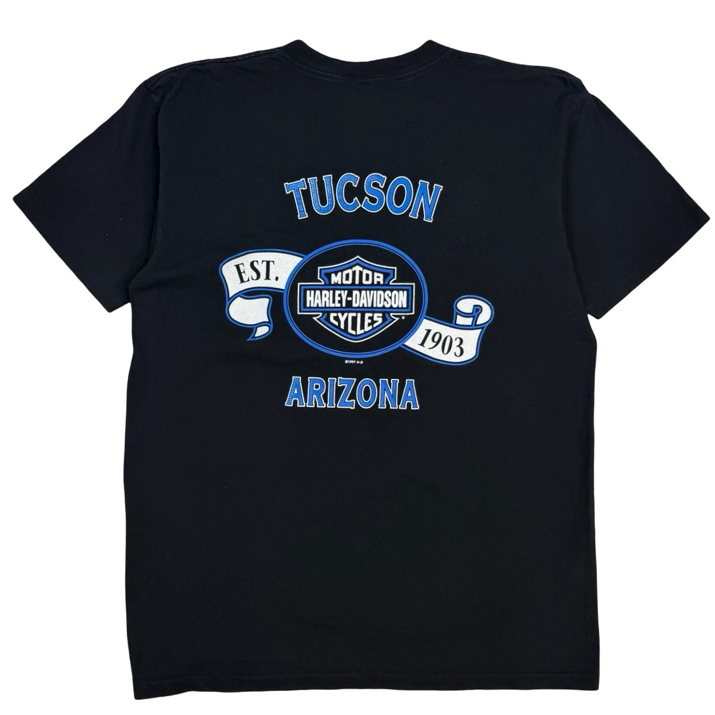 1997 Harley Davidson Tucson Arizona Tee Black