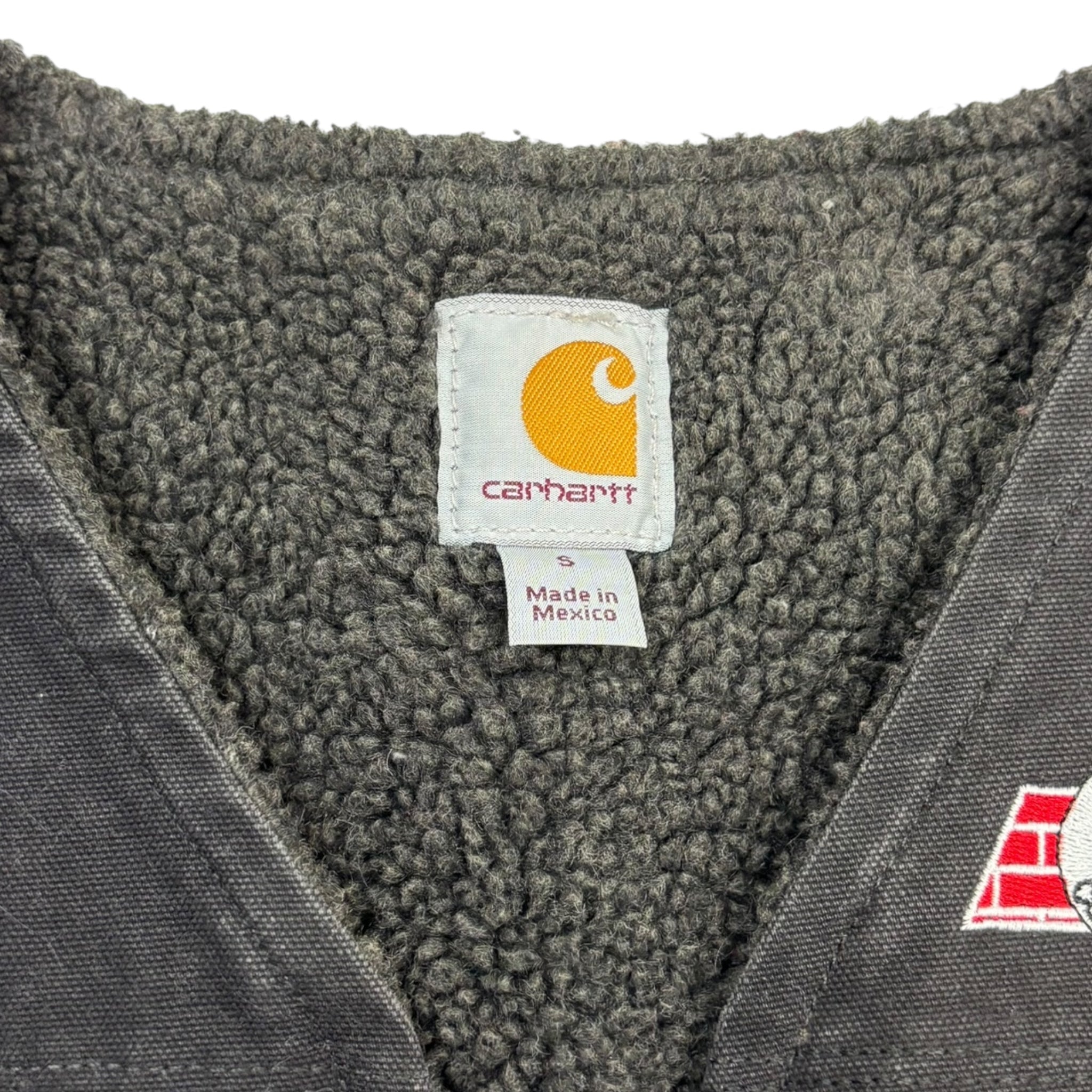 Carhartt Sherpa Lined Vest Faded Back