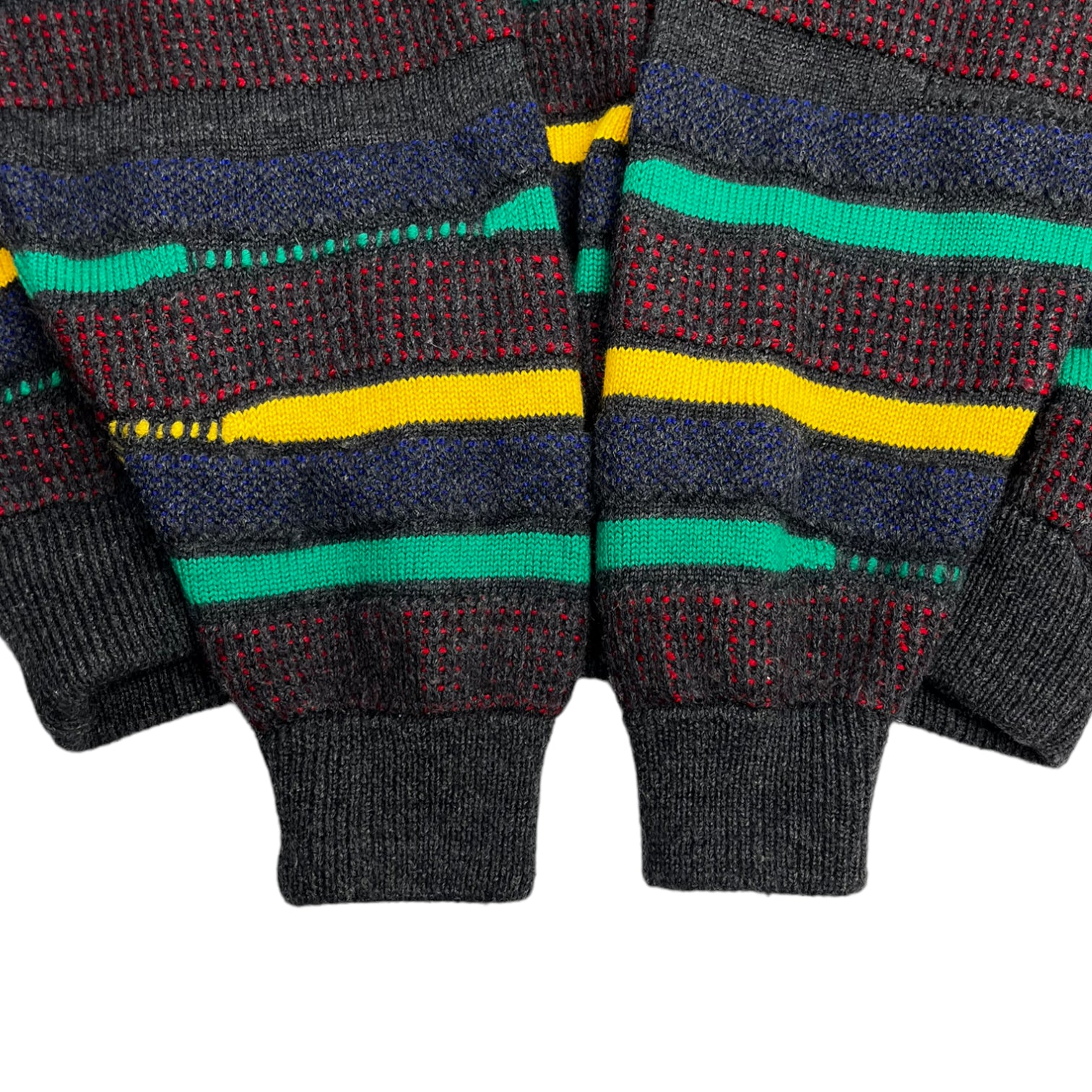 Vintage Coogi Lined Colour Knit Sweater