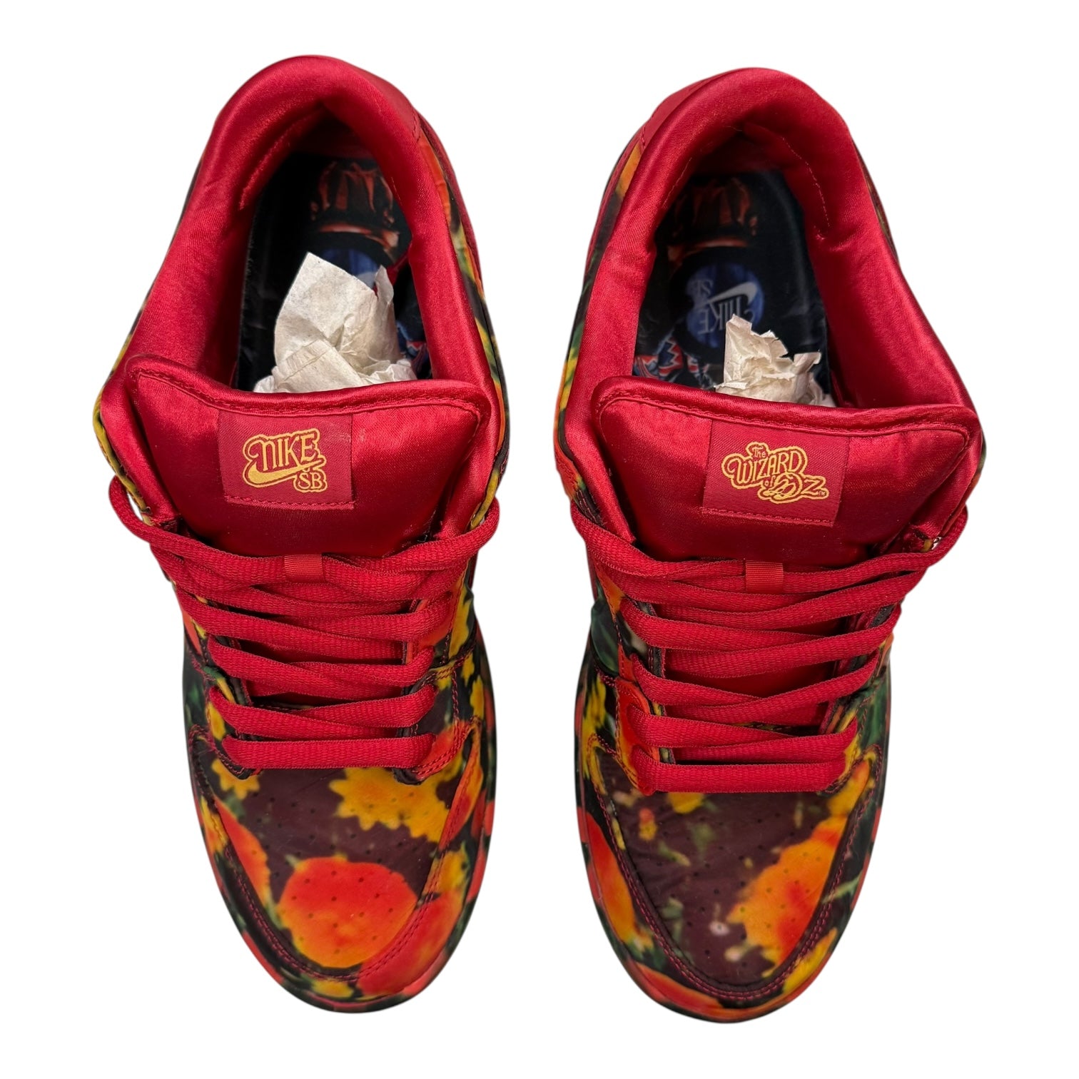 Nike SB Dunk Low The Wizard of Oz Poppy Field (Used)