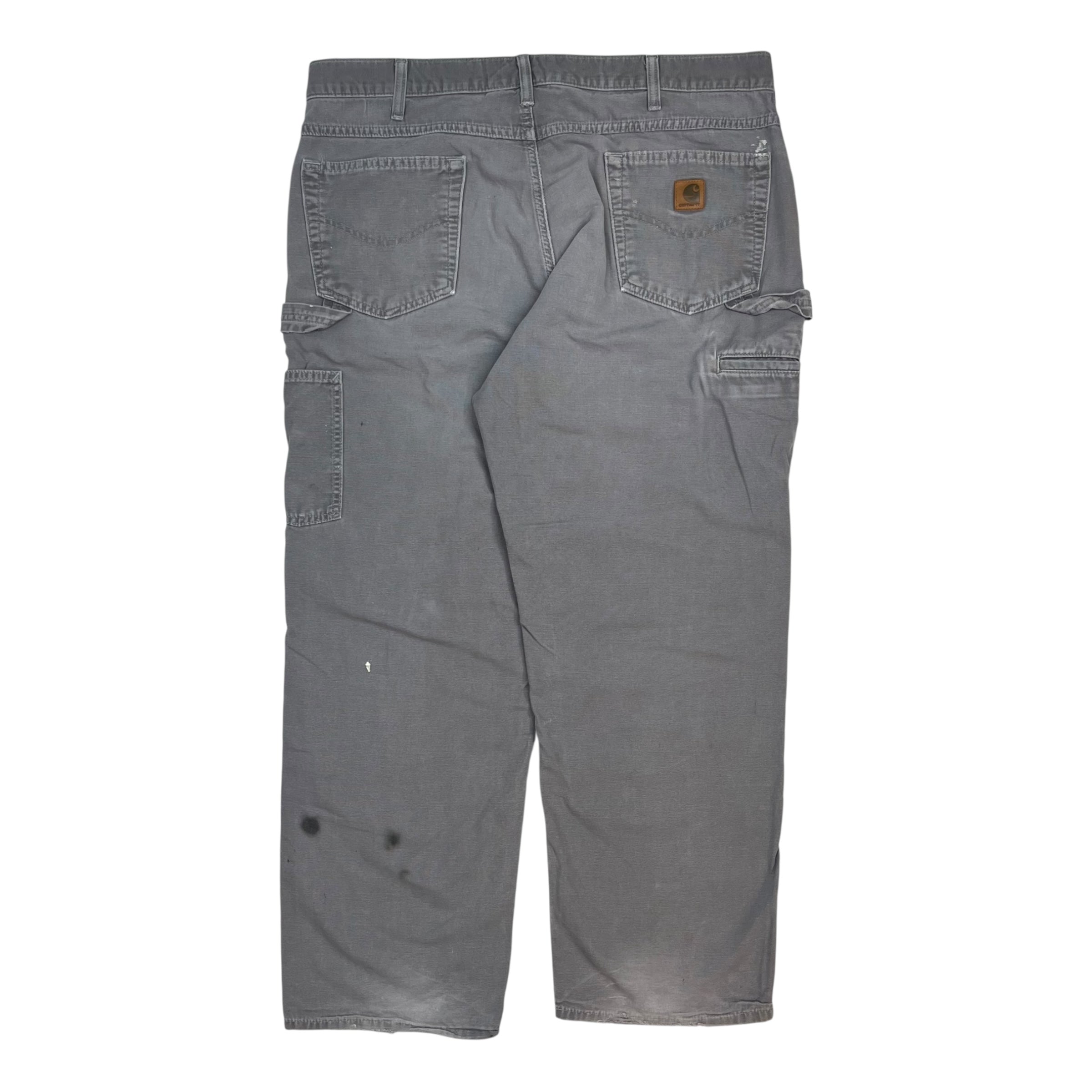 Vintage Carhartt Dungaree Pants Light Grey