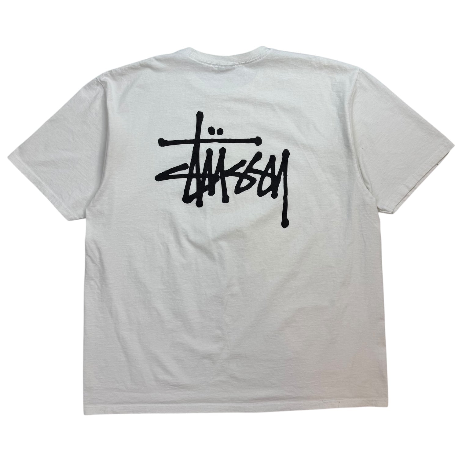 Stussy Stock Basic Tee White