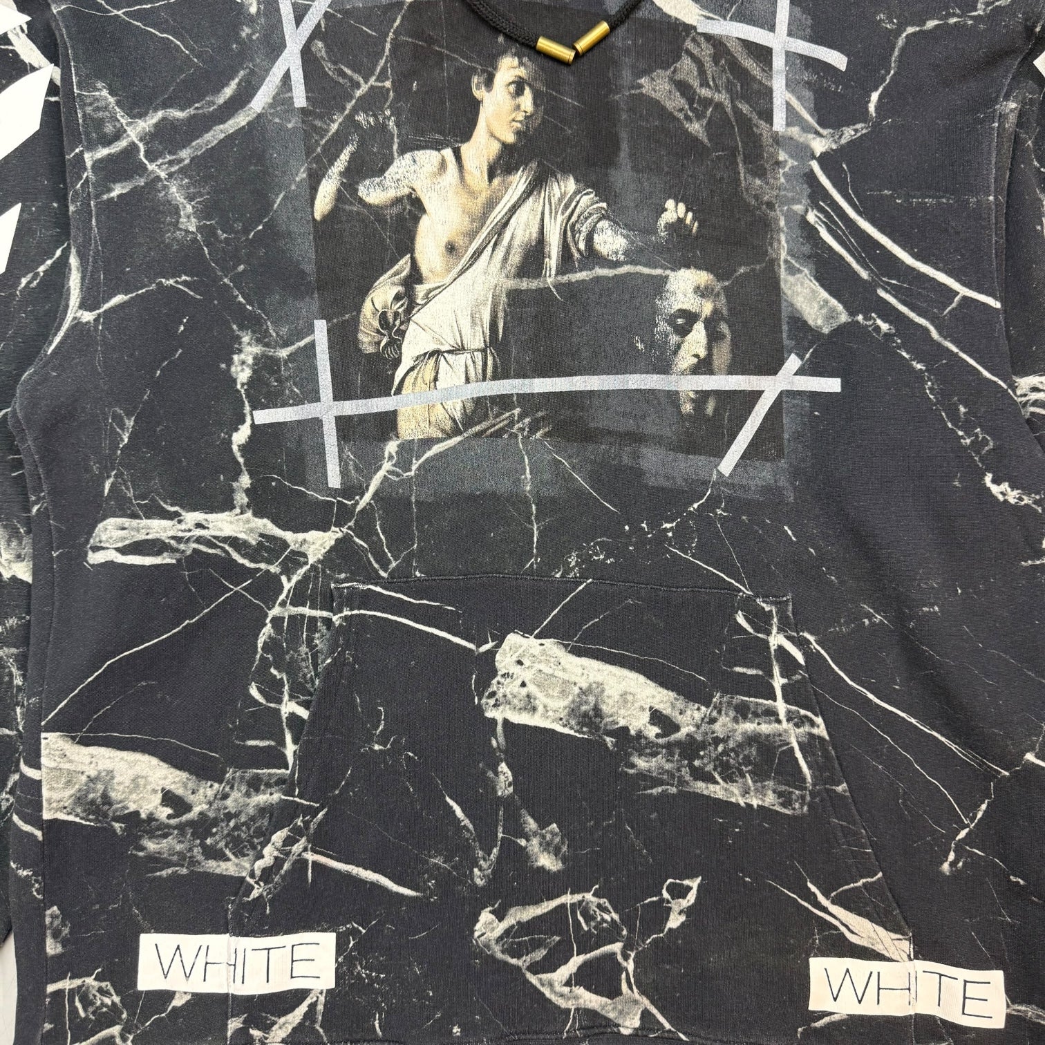 Off-White Caravaggio Hoodie Marble
