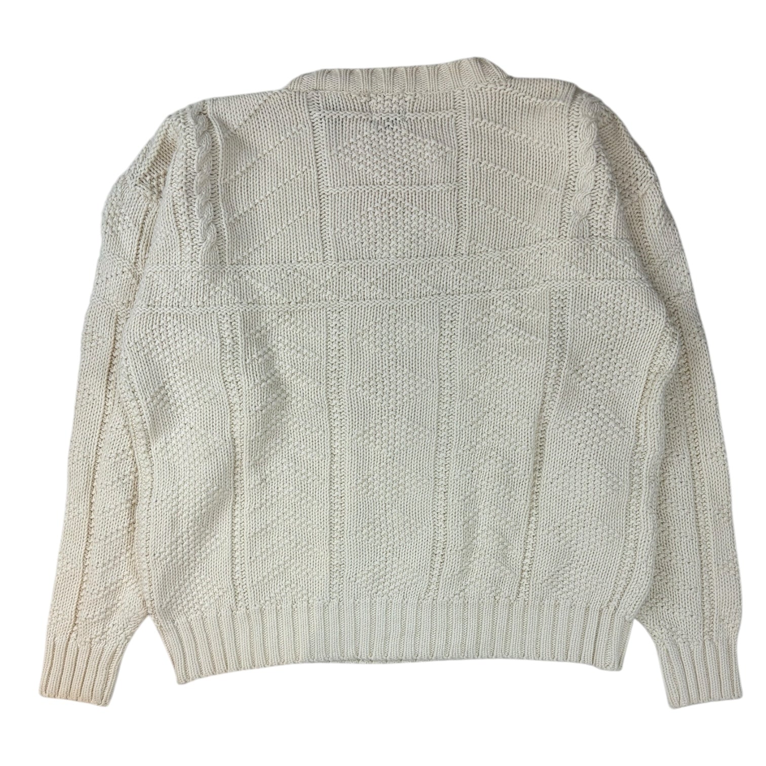 Vintage Gap Cotton Knit Sweater Cream