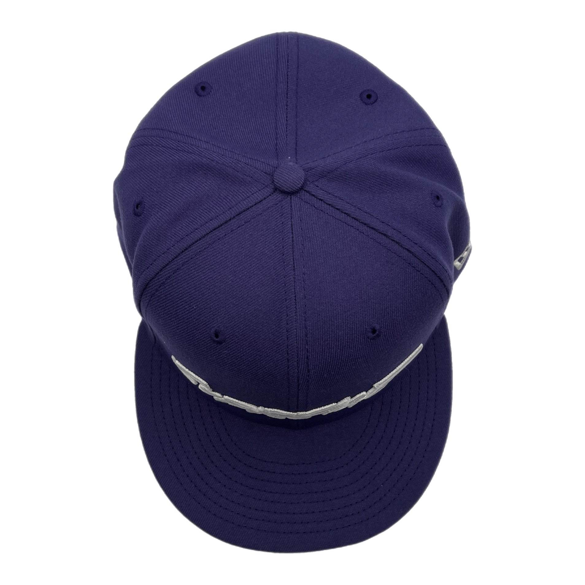 Supreme x Futura Dark Purple New Era Fitted Hat