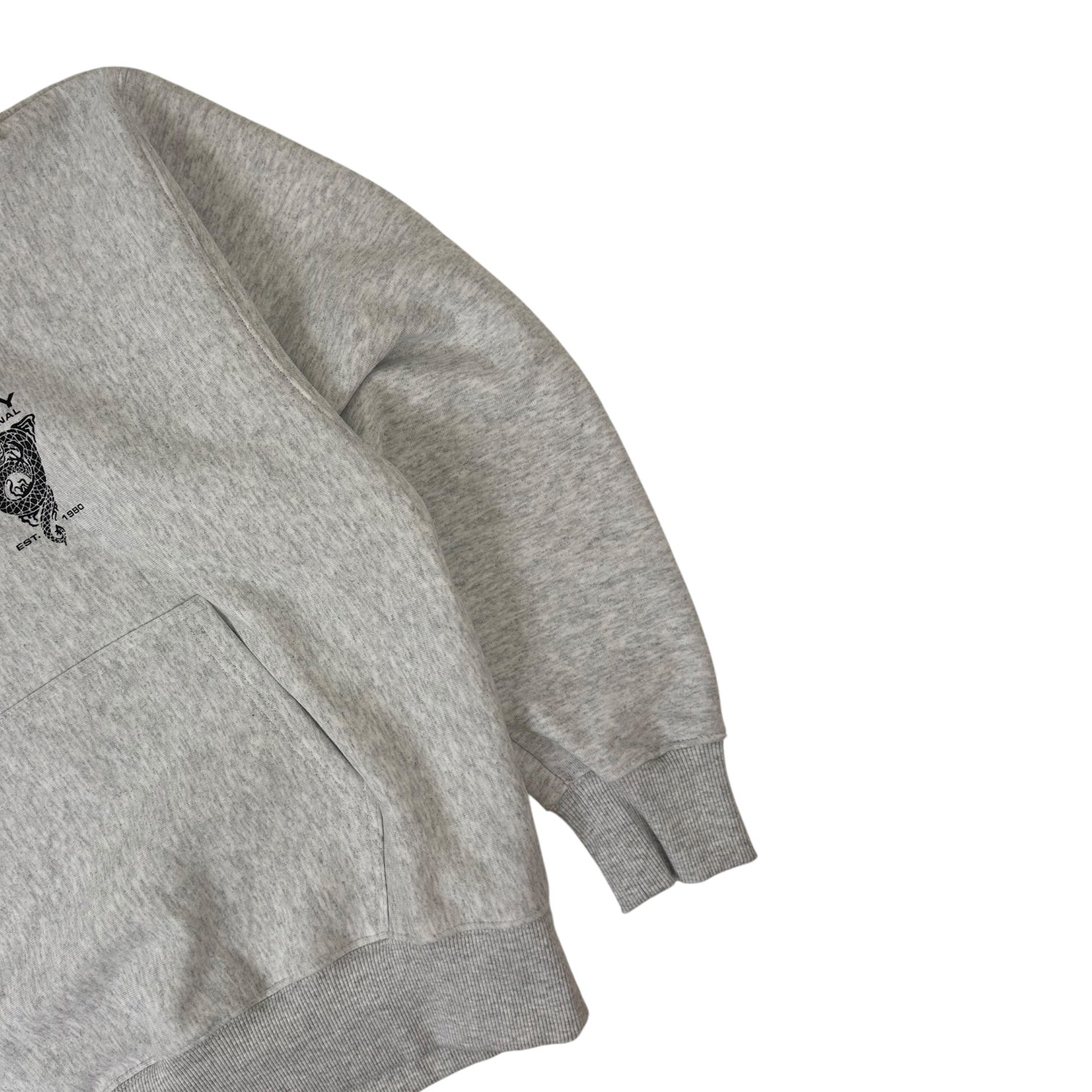 Stussy Dragon Hoodie Ash Heather