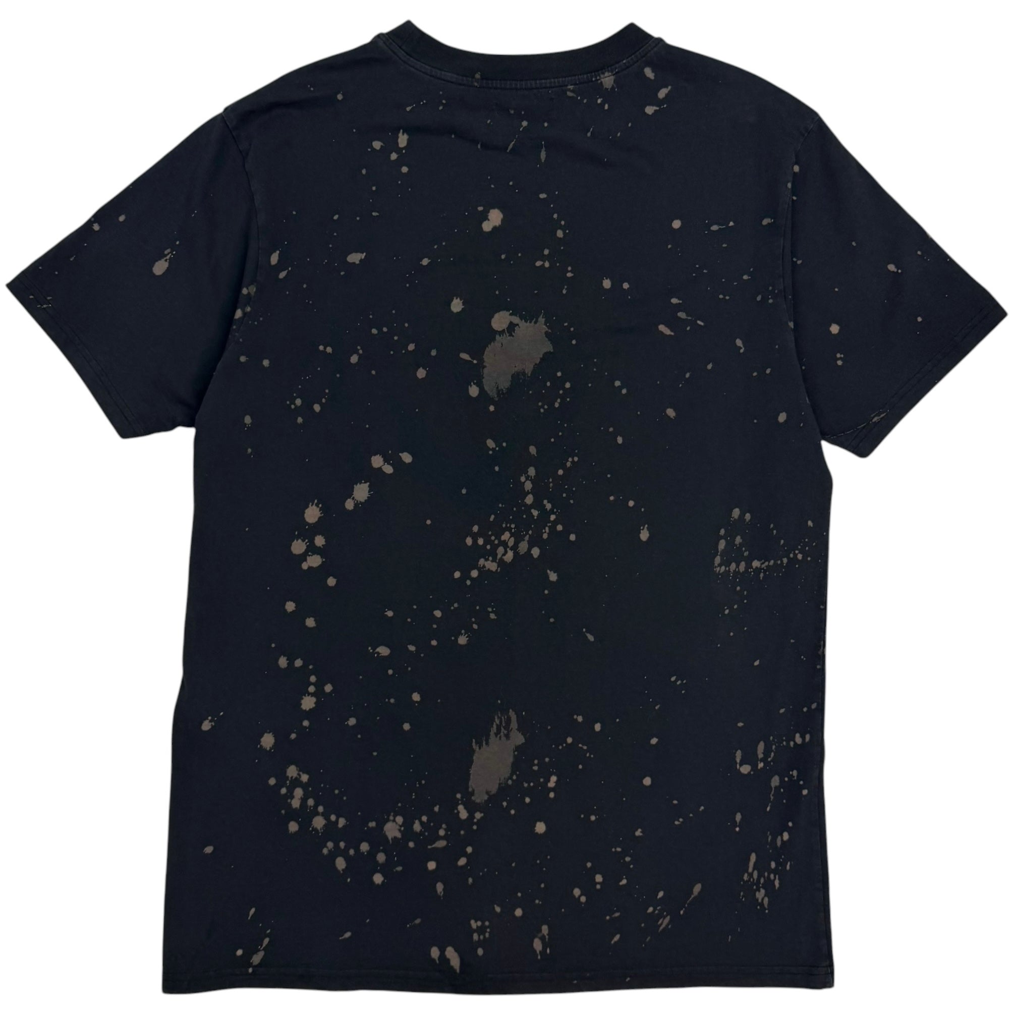 Palm Angels “Purple Haze” Bleach Splatter Tee Black