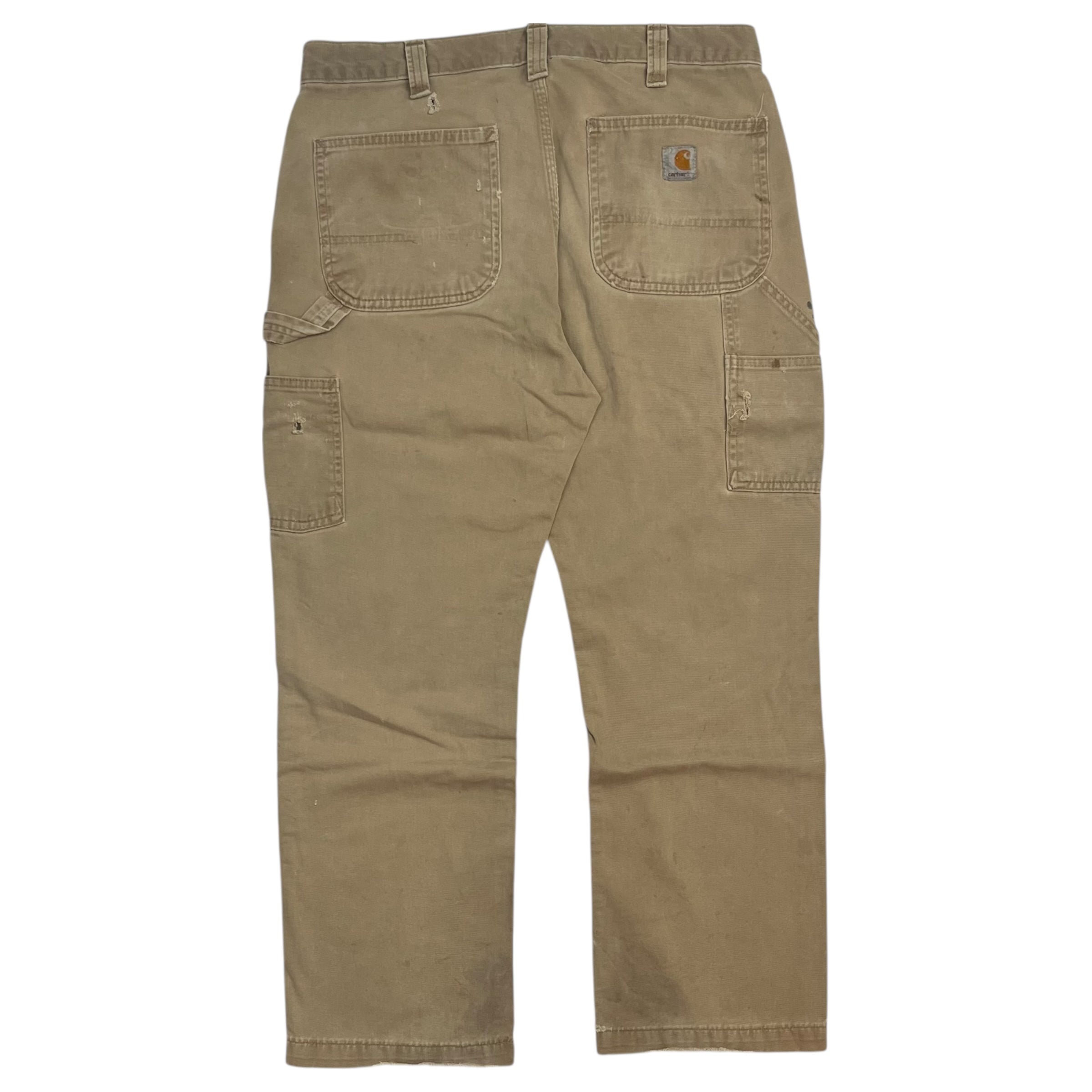 Vintage Carhartt Dungaree Pants Beige