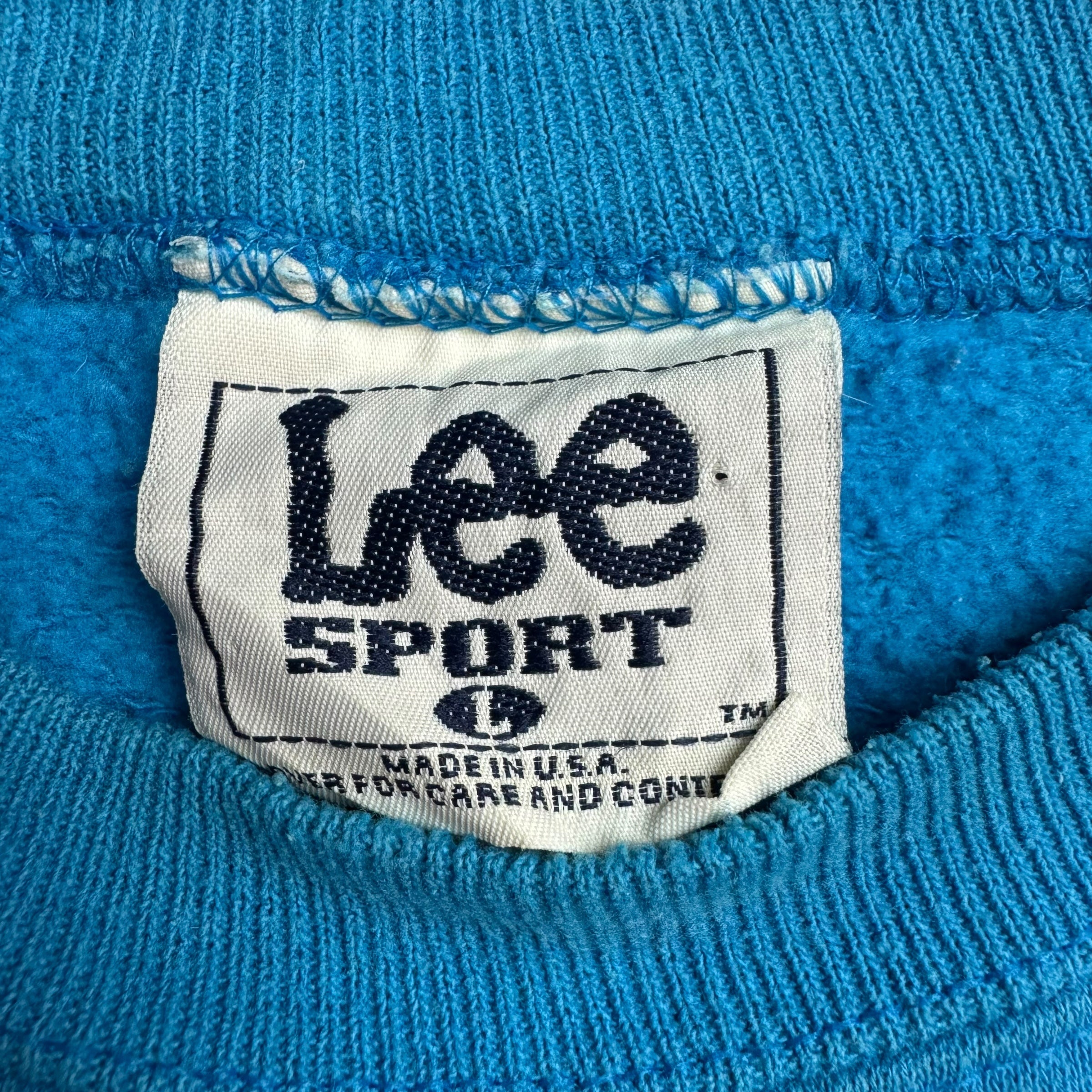 Vintage Lee Carolina Panthers Crewneck Blue