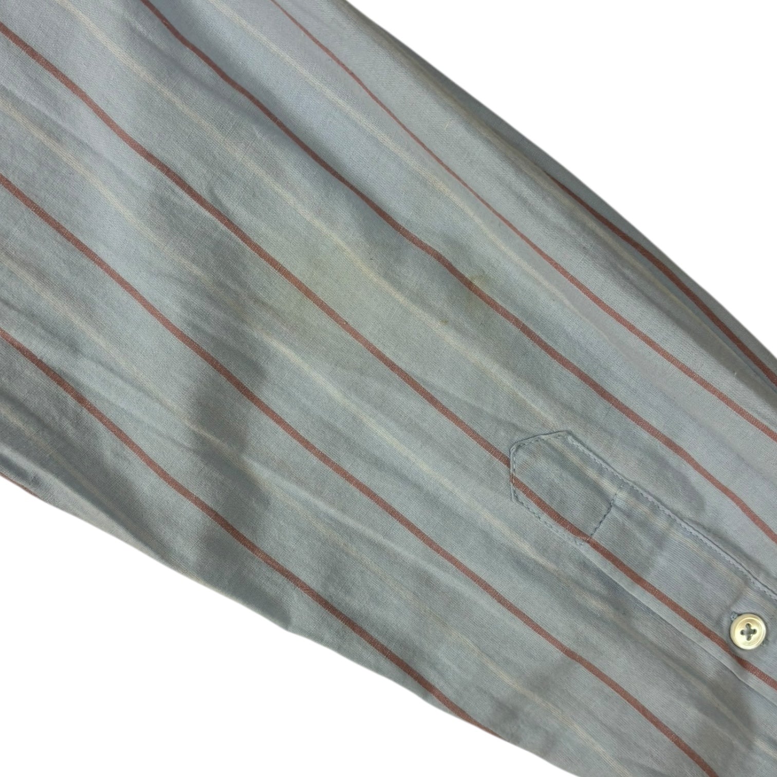 Stussy Classic Long Sleeve Striped Shirt Blue