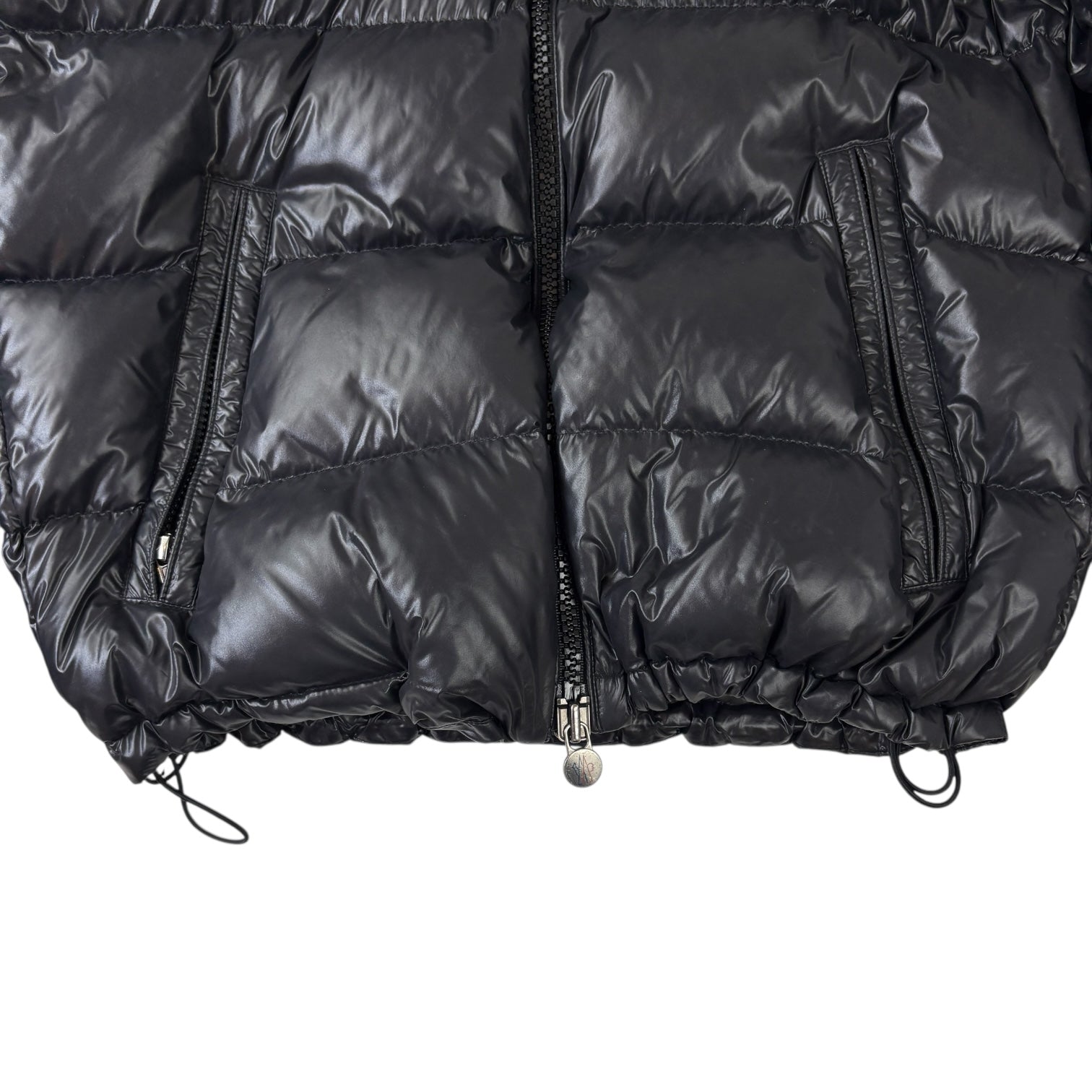 Moncler Maya Hooded Down Jacket Black