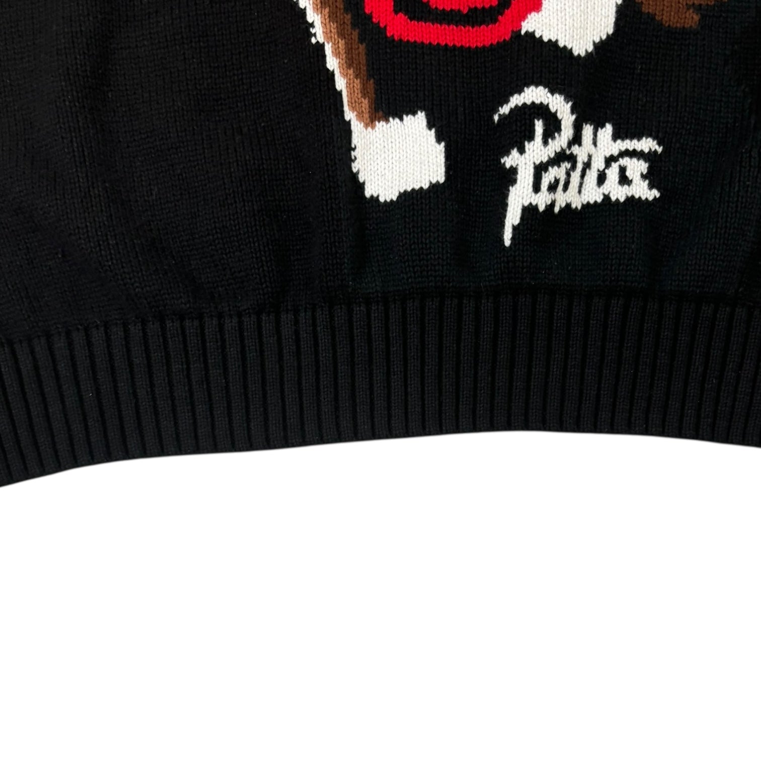 Patta Boxer Knit Sweater Black