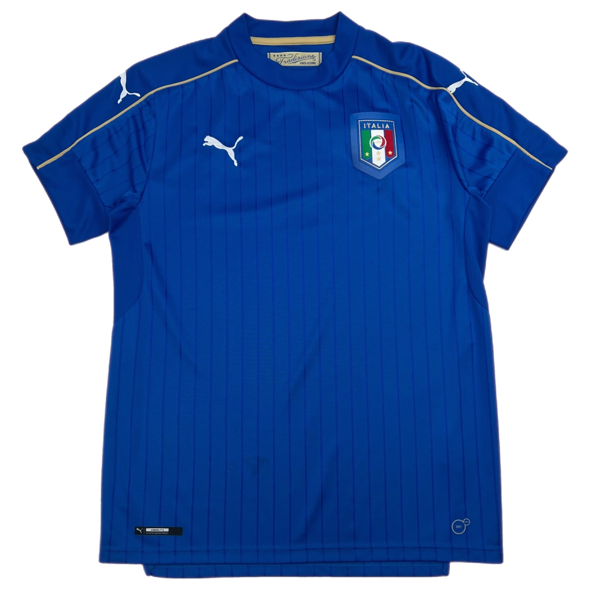 Vintage Puma Italia Jersey Blue