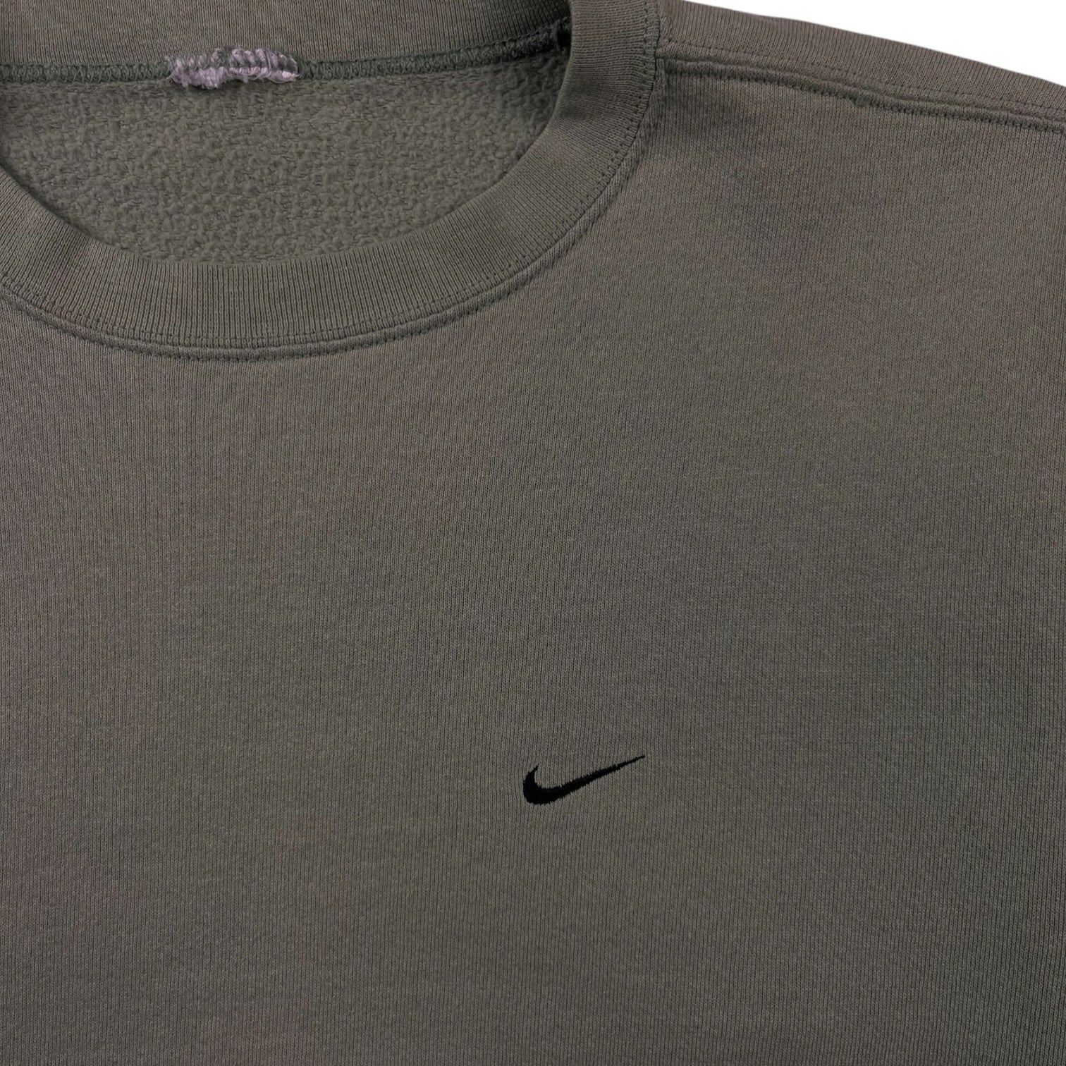 Vintage Nike Swoosh Crewneck Sage Green