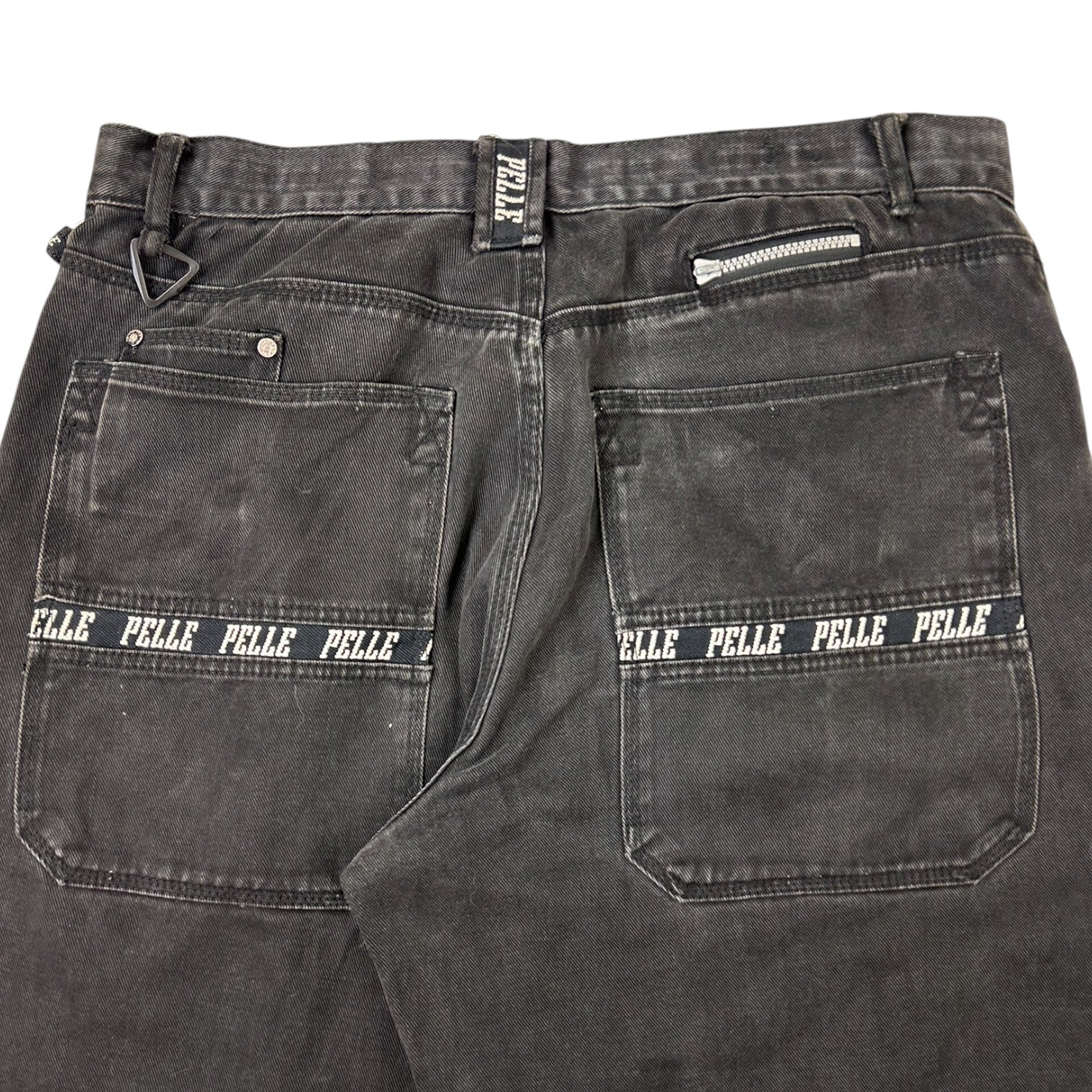 Vintage Y2K Pelle Pelle Denim Jeans Black