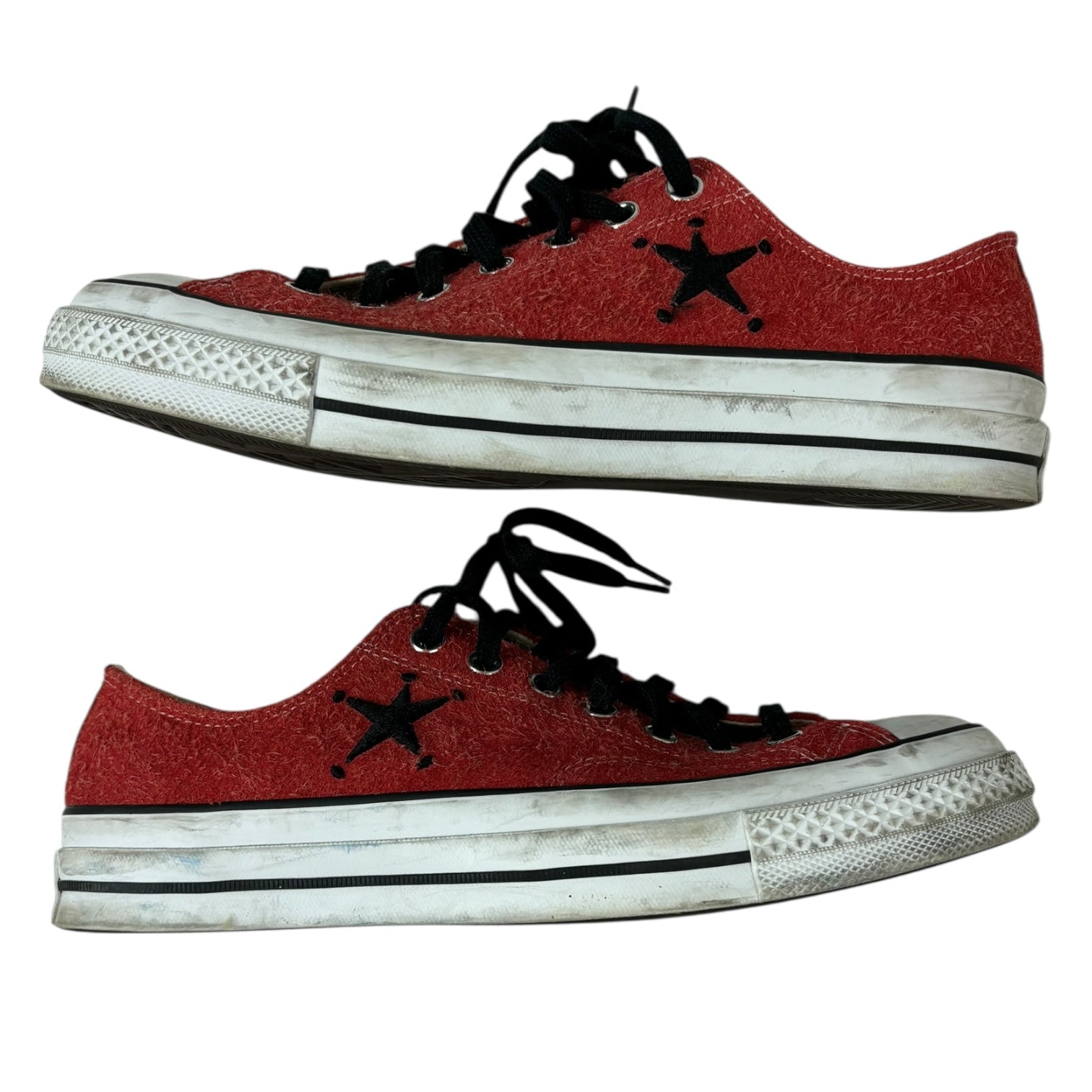 Stussy x Converse Chuck Taylor All Stars 700 Ox Poppy Red (Used)
