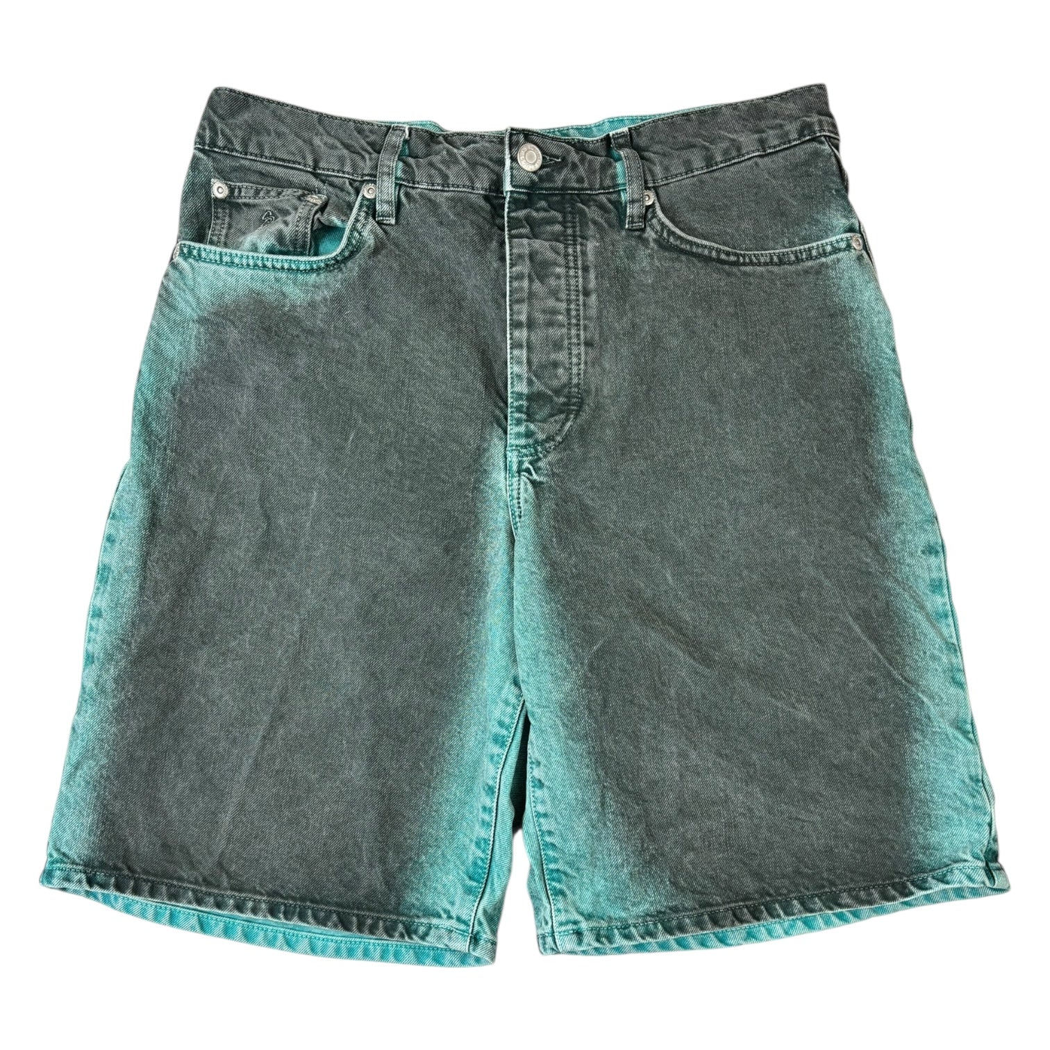 Stussy Spray Dye Big Ol’ Shorts Black/Blue