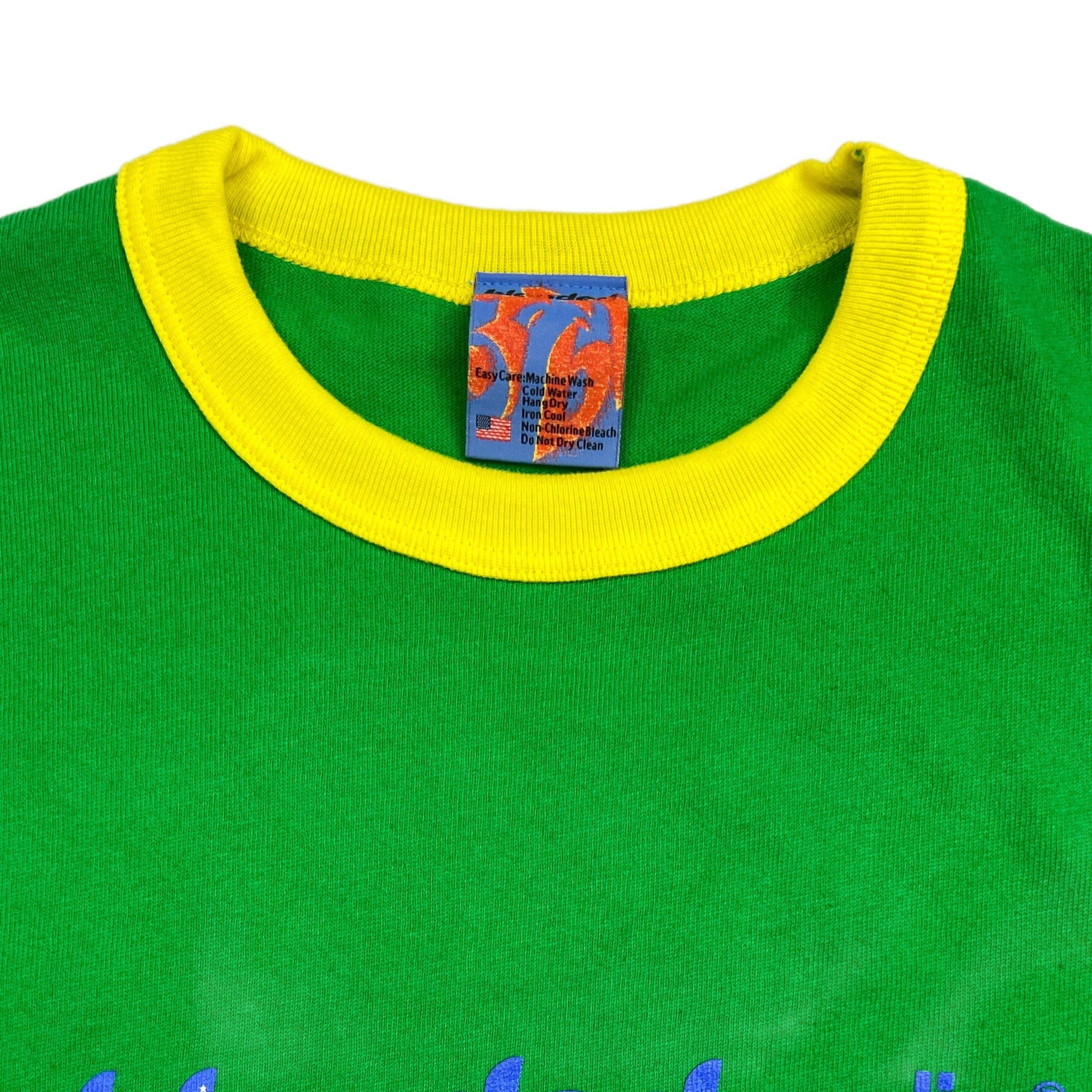 Blonded Radio Frank Ocean Brazil Ringer Logo Tee Green/Yellow